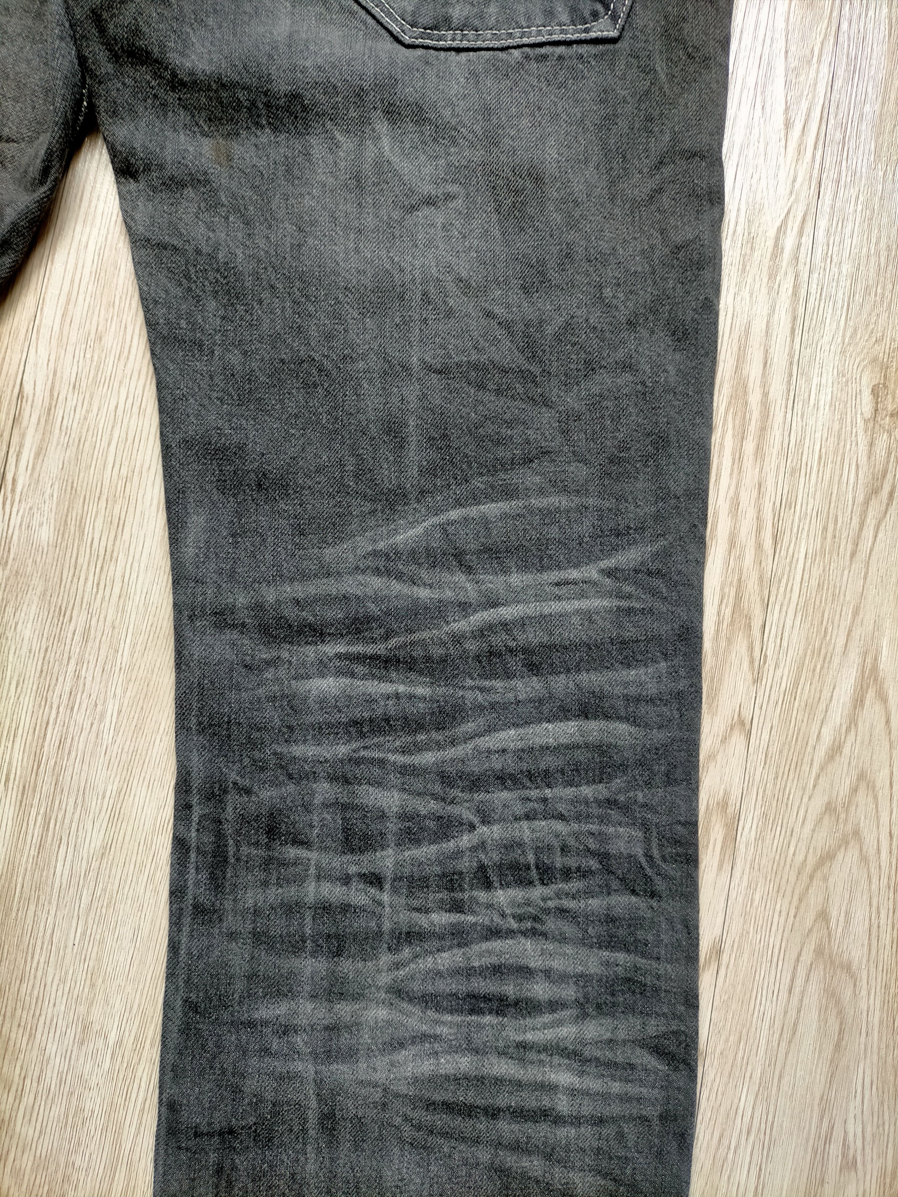 semanticdesign Semantic Design Multipocket Zipped Punk Style Black Jeans Size US 34 / EU 50 - 15 Thumbnail