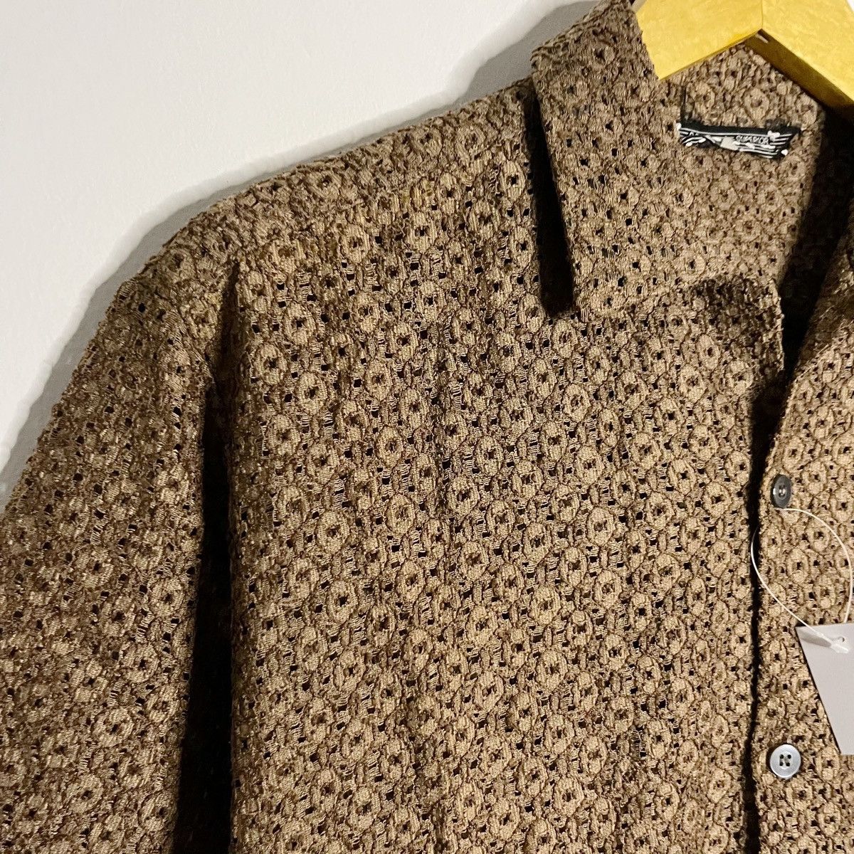 Japanese Brand Unique Mesh Shirt By Best Superior Size US M / EU 48-50 / 2 - 5 Thumbnail