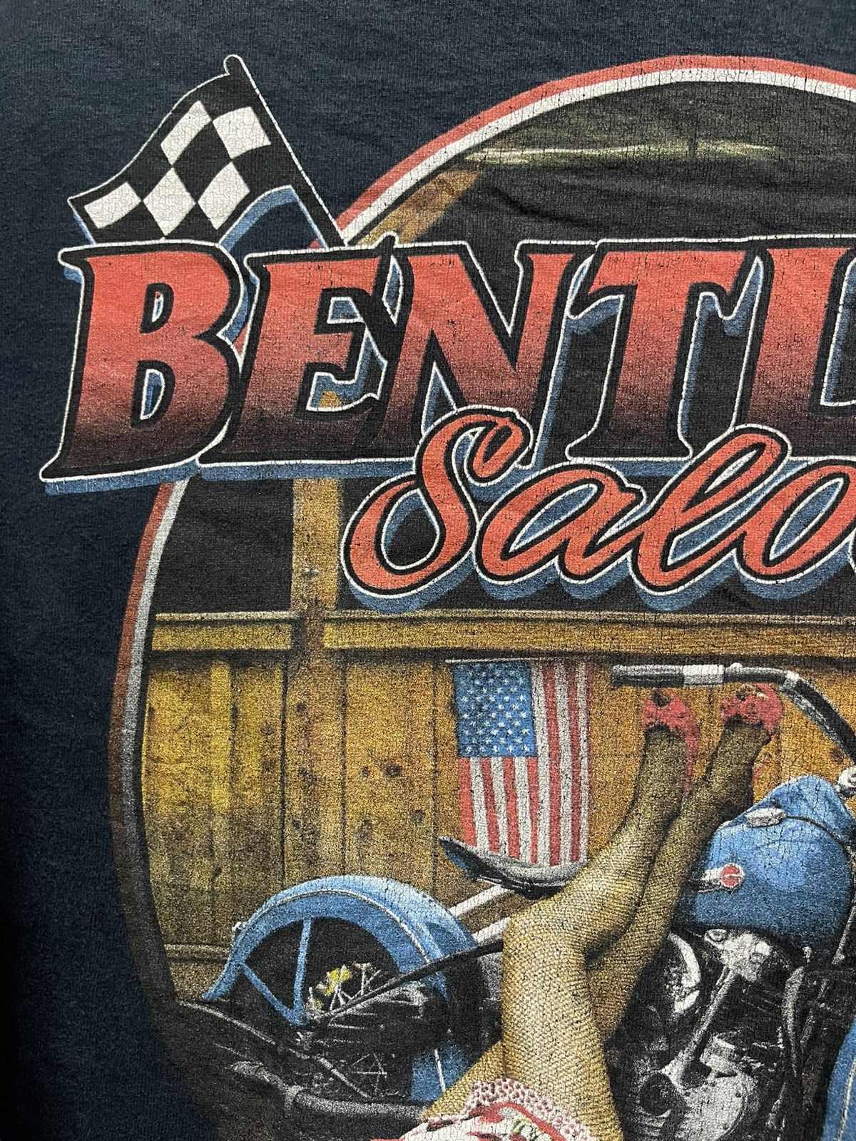 Other Bentley's Saloon Pin Up Girl Long Sleeve🔥🔥🔥 Size US M / EU 48-50 / 2 - 8 Thumbnail