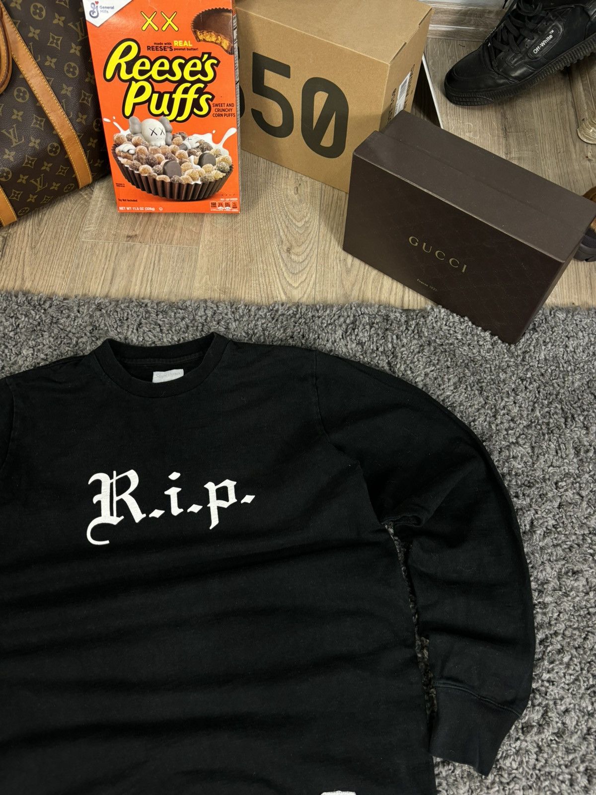 Japanese Brand × Supreme Supreme RIP Longsleeve Tee Spellout Hype Y2K Japanesse Size US M / EU 48-50 / 2 - 4 Thumbnail