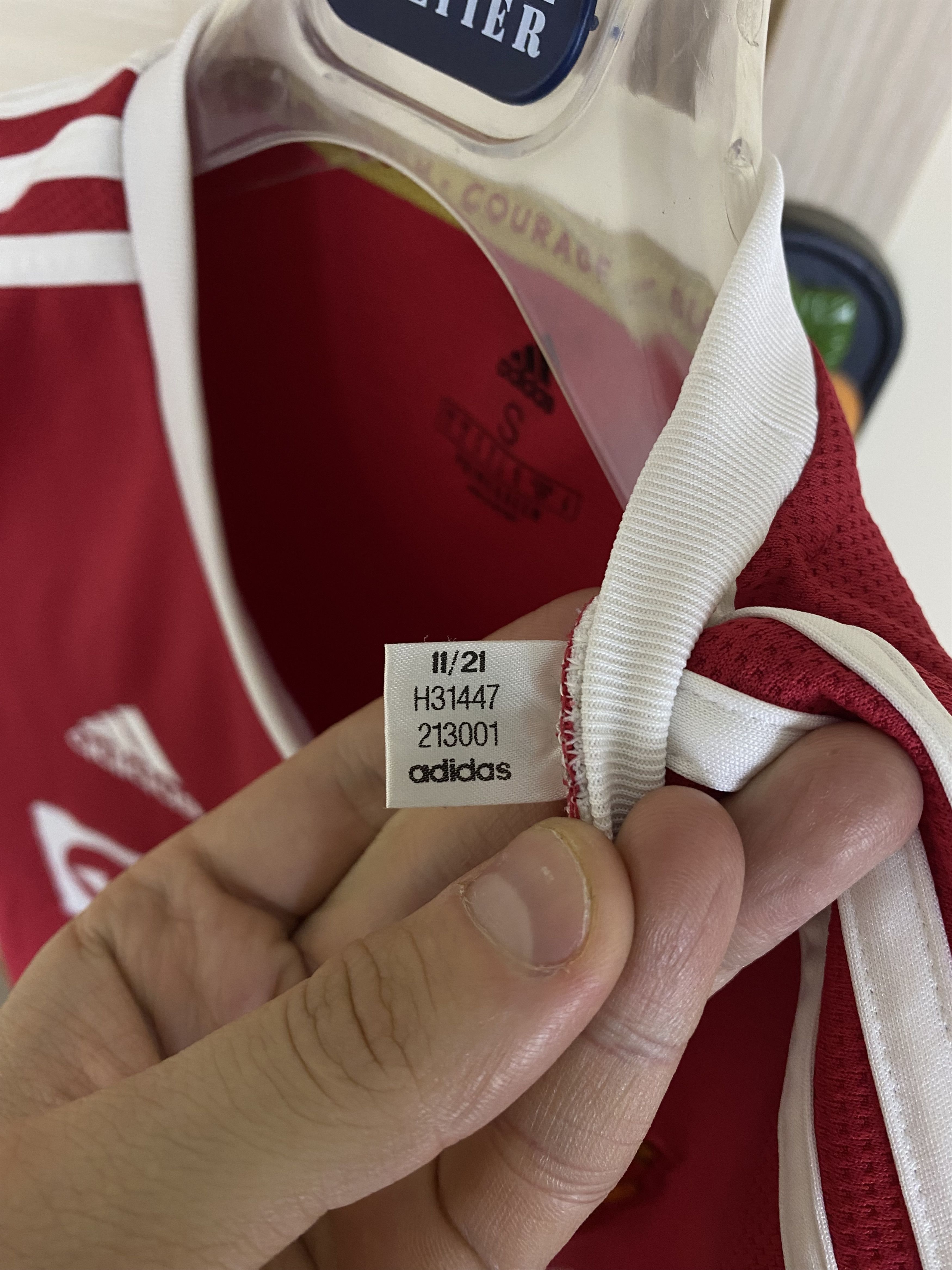 Adidas Manchester United Home Football Shirt 2021/22 Small Adidas Size US S / EU 44-46 / 1 - 10 Thumbnail