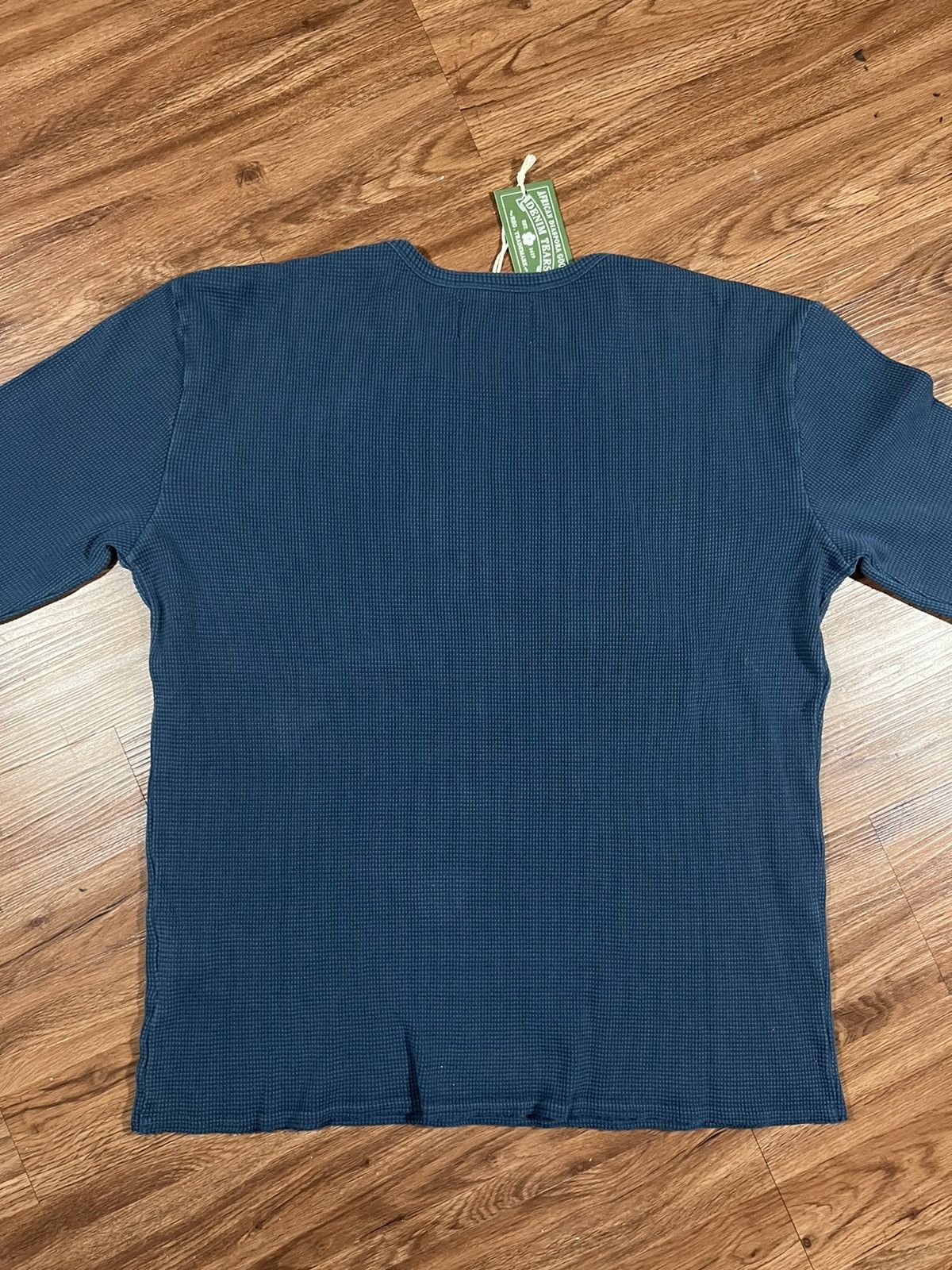 DENIM TEARS Denim TearsUniversity Thermal Long Sleeve Navy Size US XL / EU 56 / 4 - 2 Thumbnail