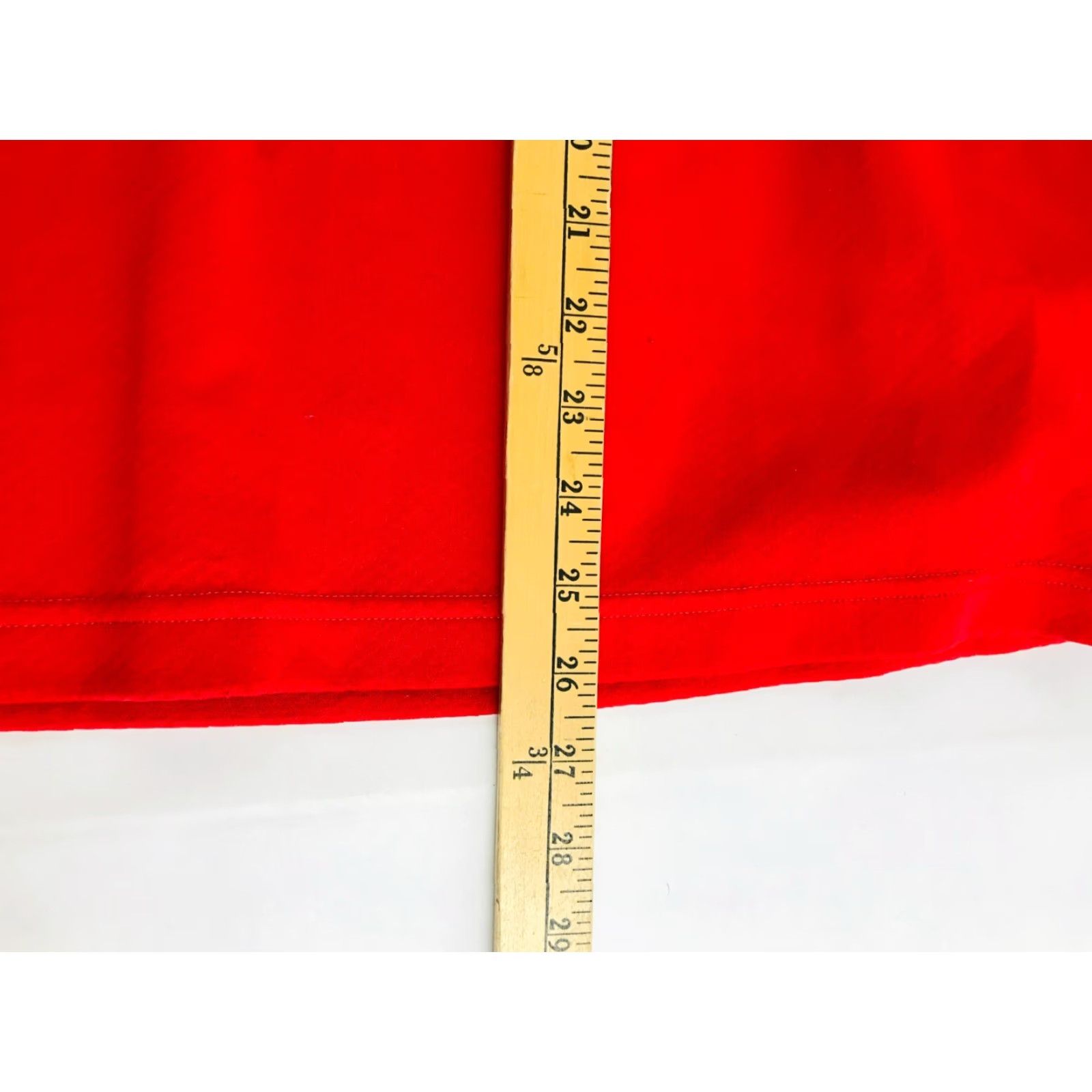 Lands' End Lands' End Shirt Women's Large Red 1/4 Zip Pullover Activewear Long Sleeve Casual Modern Womens Size L / US 10 / IT 46 - 4 Thumbnail
