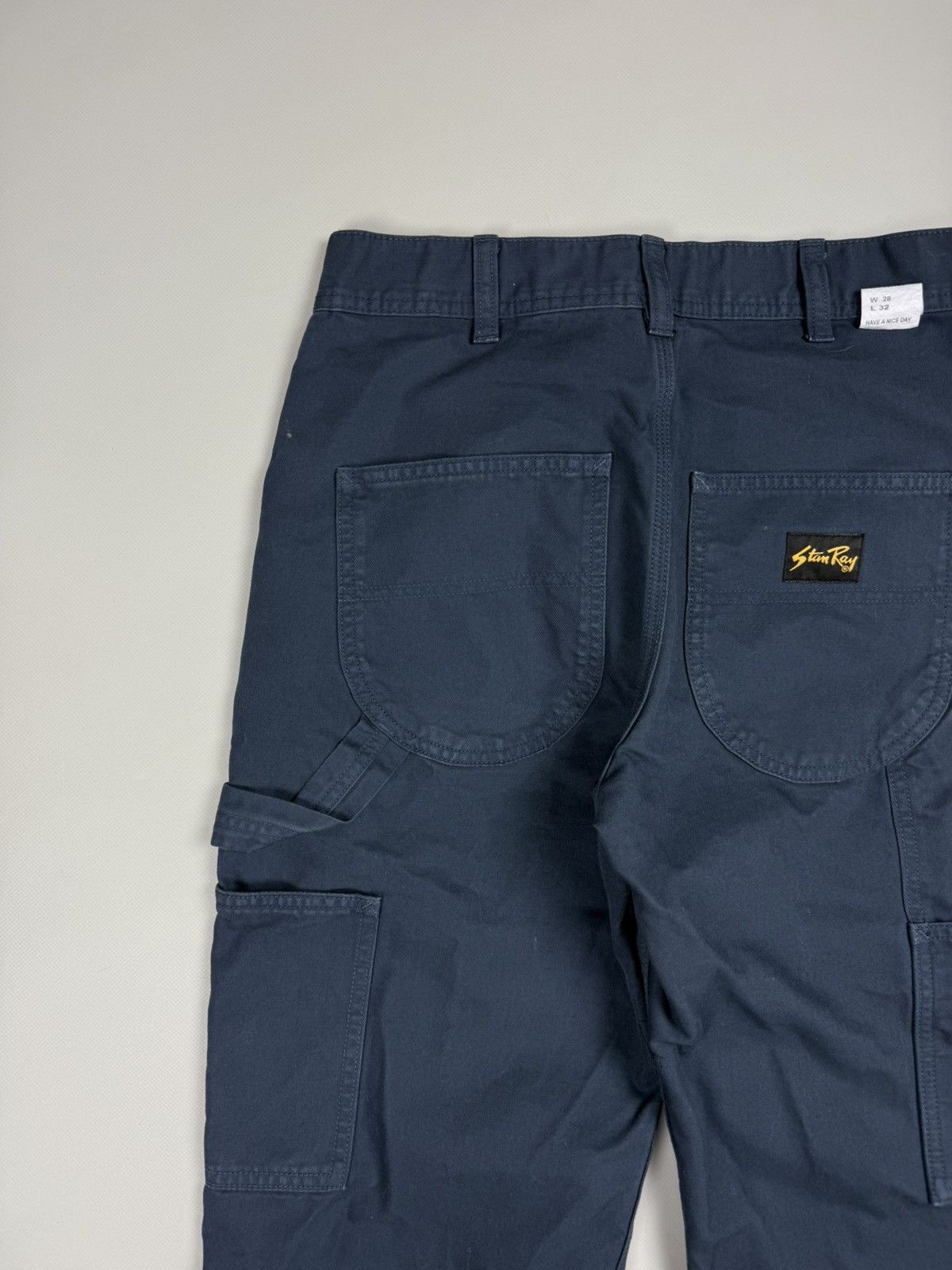 Stan Ray Stan Ray Men’s Workwear Carpenter Cargo Denim Pants Jeans Size US 28 / EU 44 - 23 Thumbnail