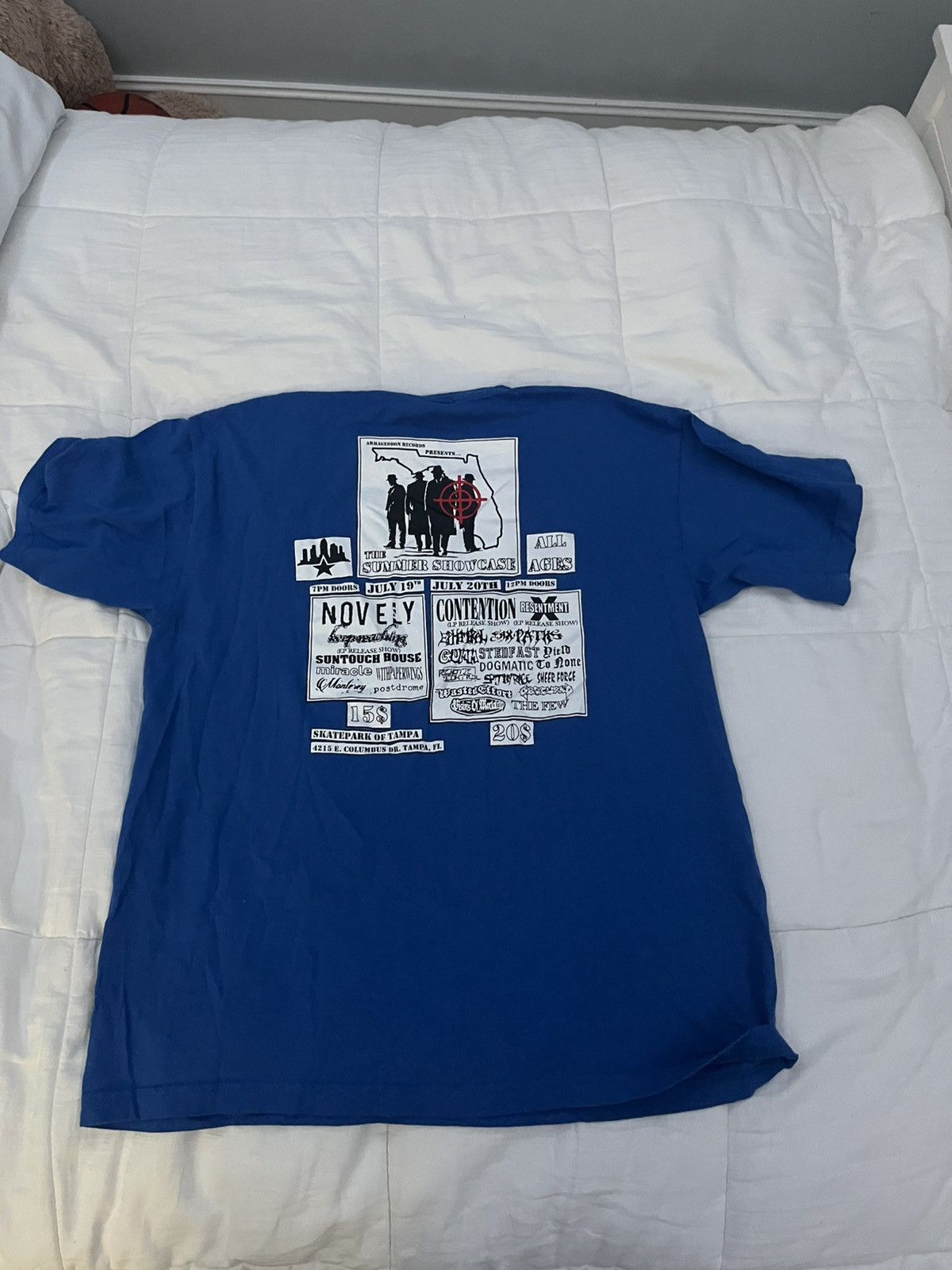 Band Tees Armageddon Records Summer Showcase T-Shirt Size US XL / EU 56 / 4 - 3 Thumbnail