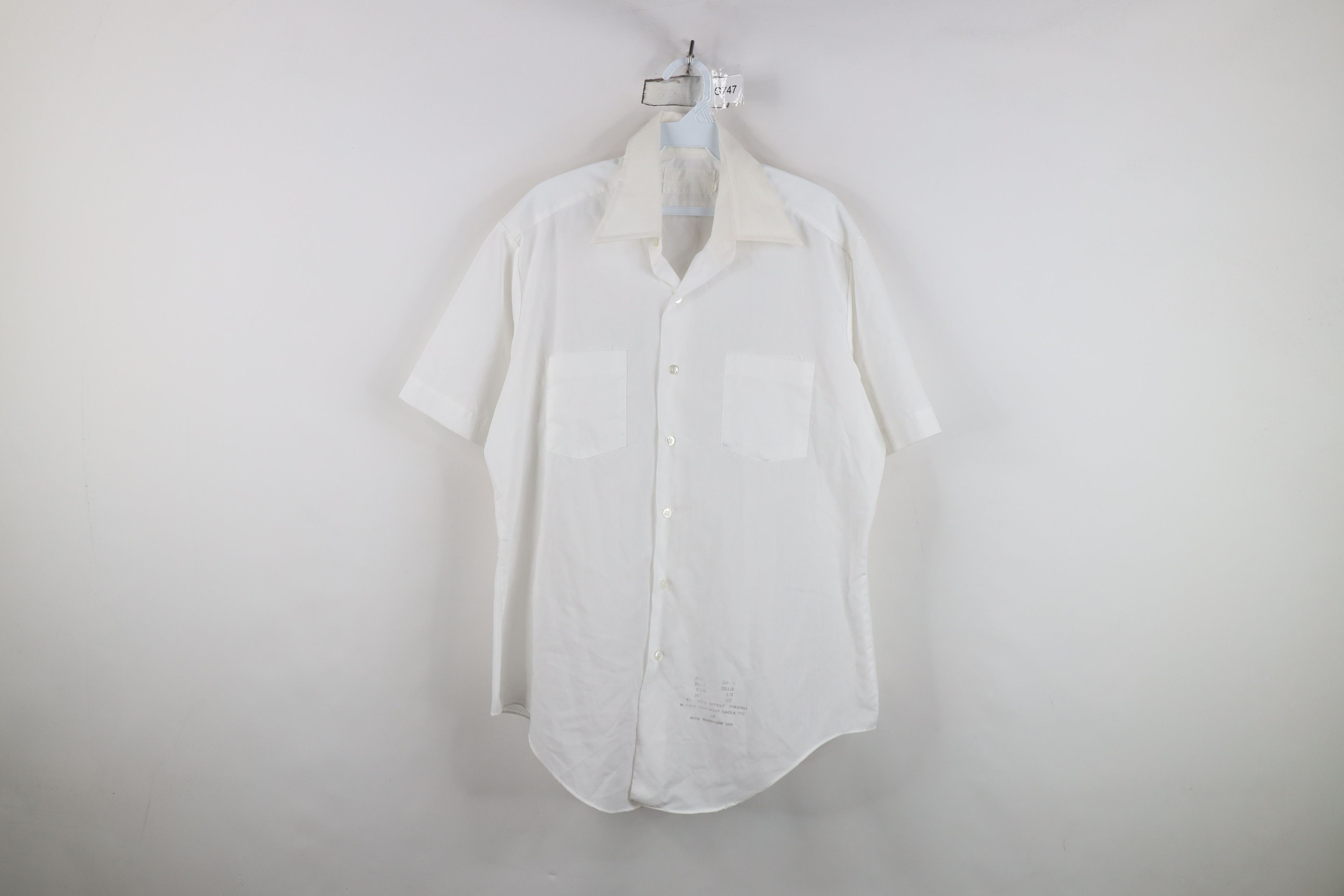 Vintage Vintage 70s Streetwear Short Sleeve Collared Button Shirt Size US M / EU 48-50 / 2 - 1 Thumbnail