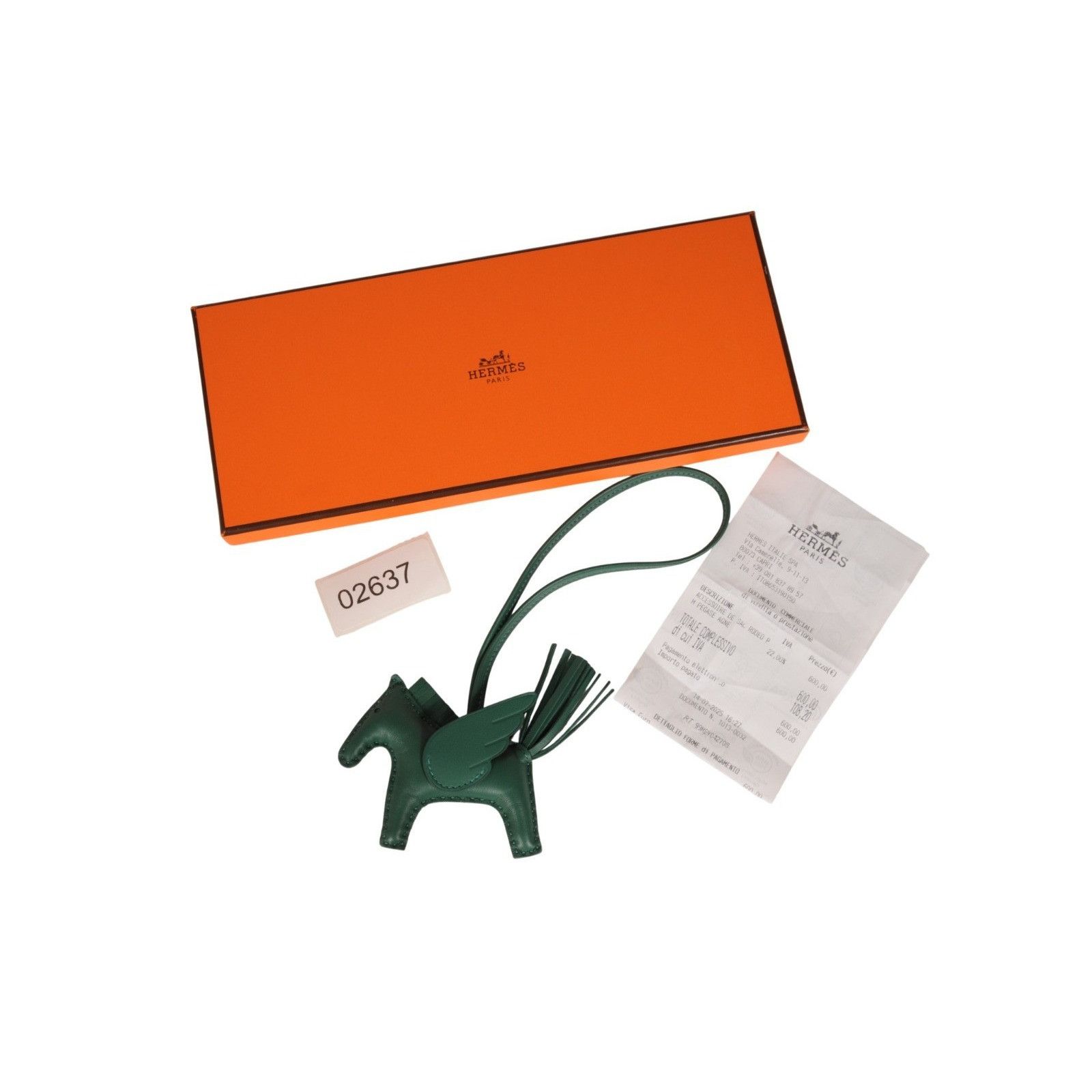 Hermes Rodeo Pegase PM Birkin Hac Charm Green Vert Moyen - Size ONE SIZE - 8 Thumbnail