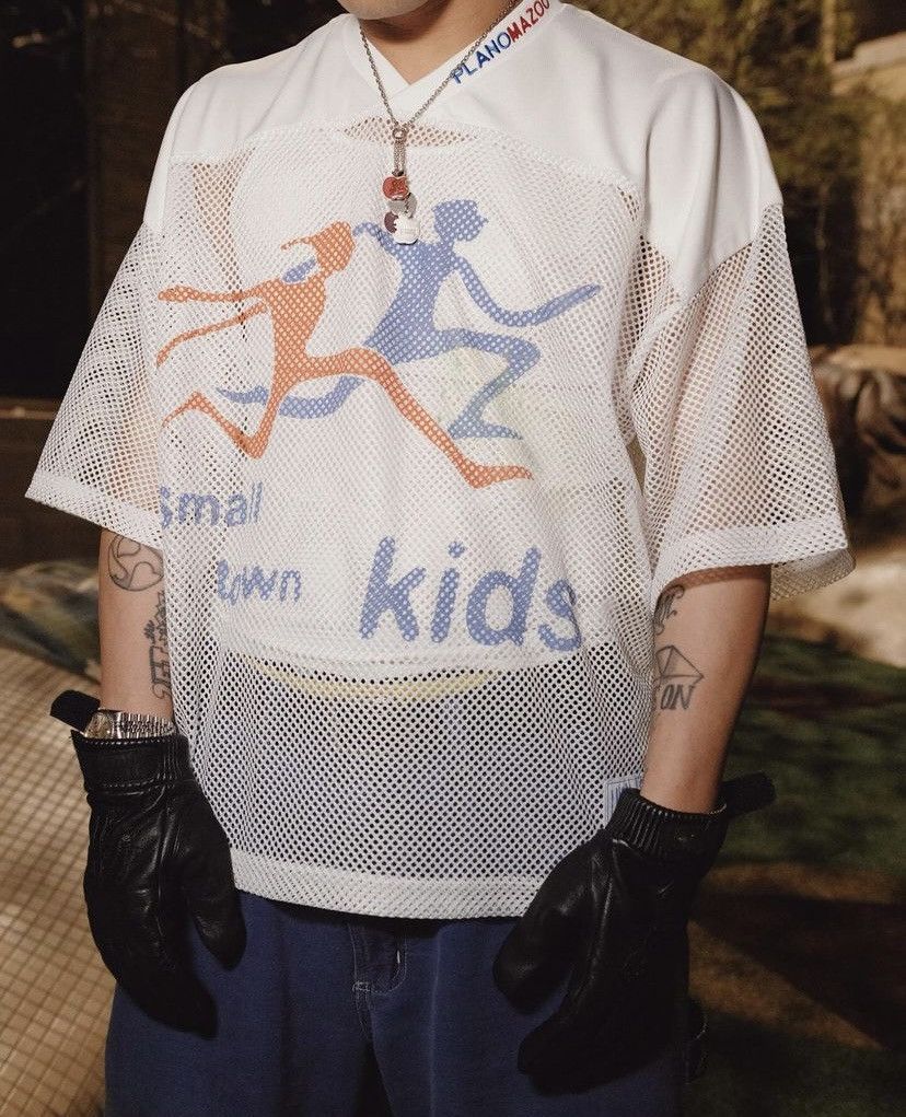 Lyrical Lemonade 2024 BY COLE BENNETT ITEM #075 PLANOMAZOO WHITE JERSEY (XL) Size US XL / EU 56 / 4 - 10 Thumbnail