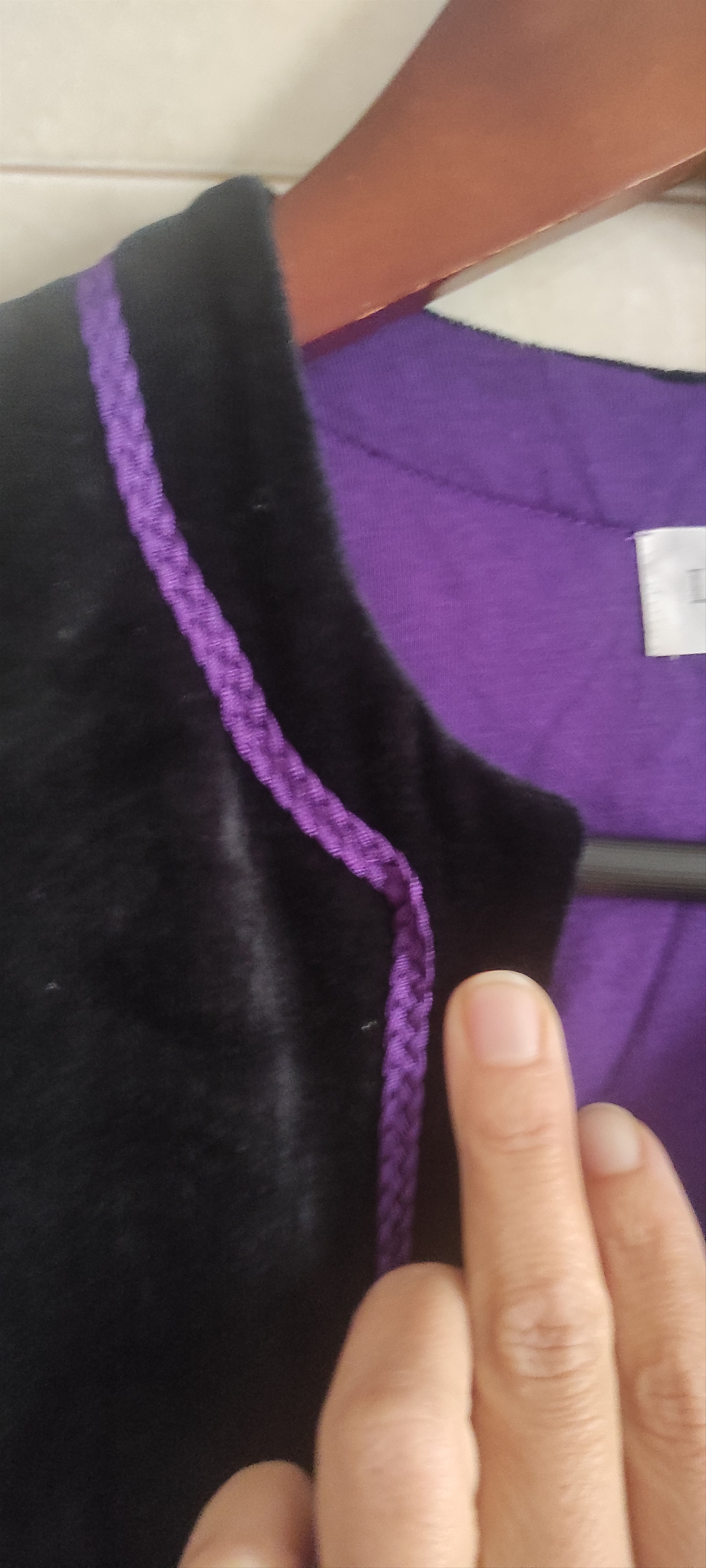 Louis Feraud Louis Feraud Dark Purple Velvet Women’s Designer 80’s Size M / US 6-8 / IT 42-44 - 4 Thumbnail