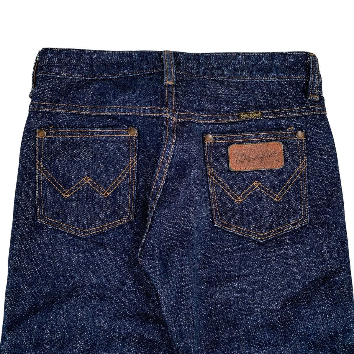 If Six Was Nine × Japanese Brand × Le Grande Bleu (L.G.B.) Crazy💥 Wrangler Flared Jeans Indigo Blue ifsix Fuga Style💥 Size 25" / US 0 / IT 36 - 9 Thumbnail