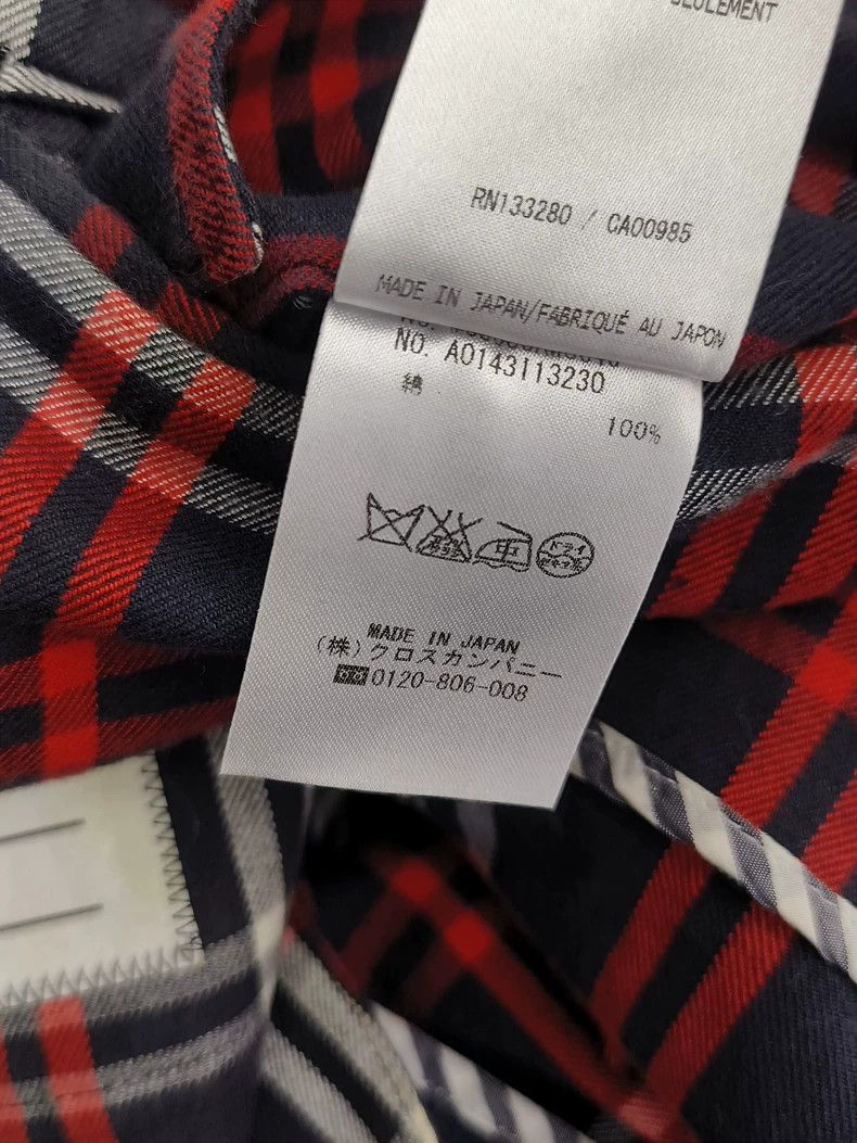 Thom Browne Thom Browne size1 Red plaid suit jacket Size 34R - 7 Thumbnail
