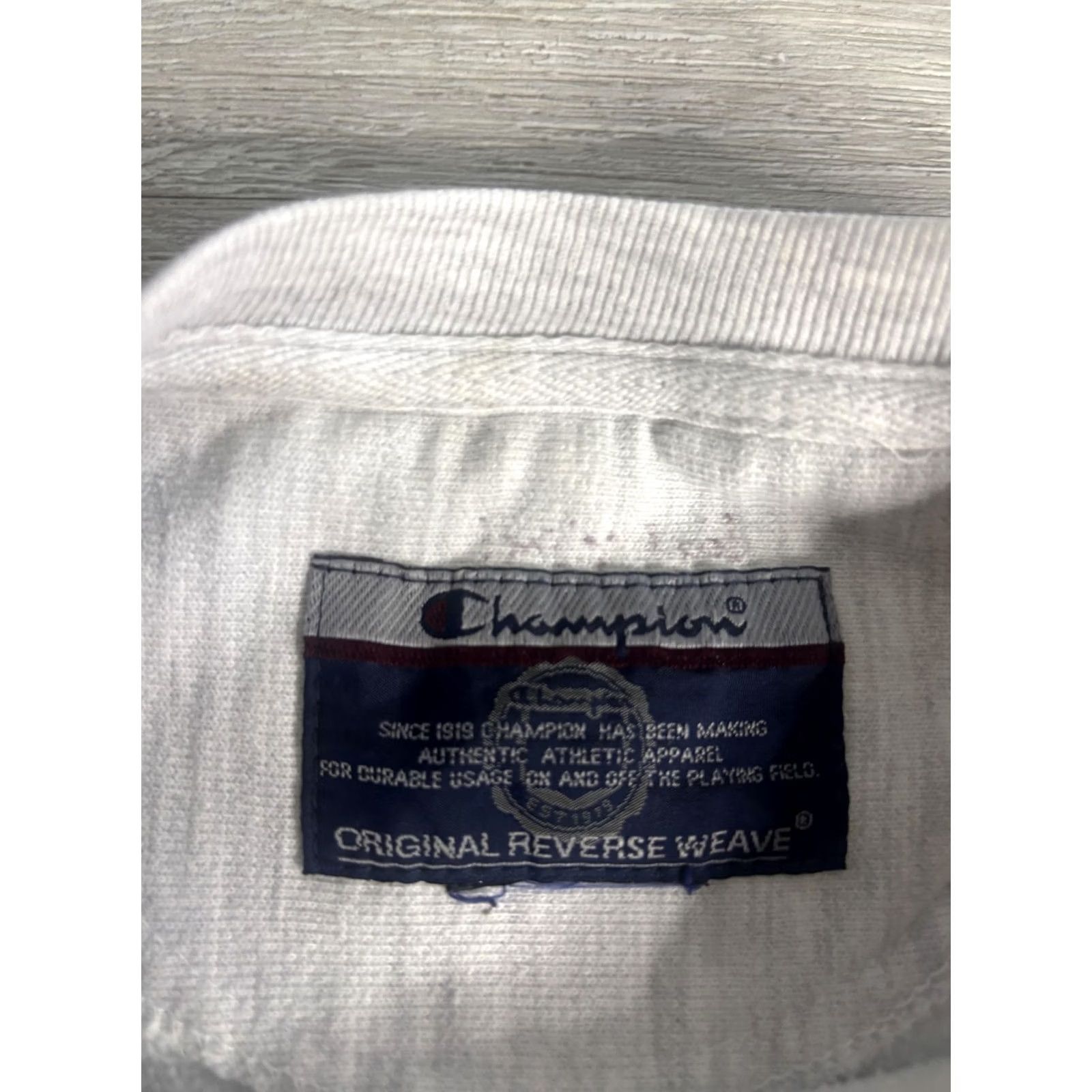 Champion Champion Sweatshirt Mens Large Gray Deer Valley Graphic Reverse Weave Size US L / EU 52-54 / 3 - 3 Thumbnail