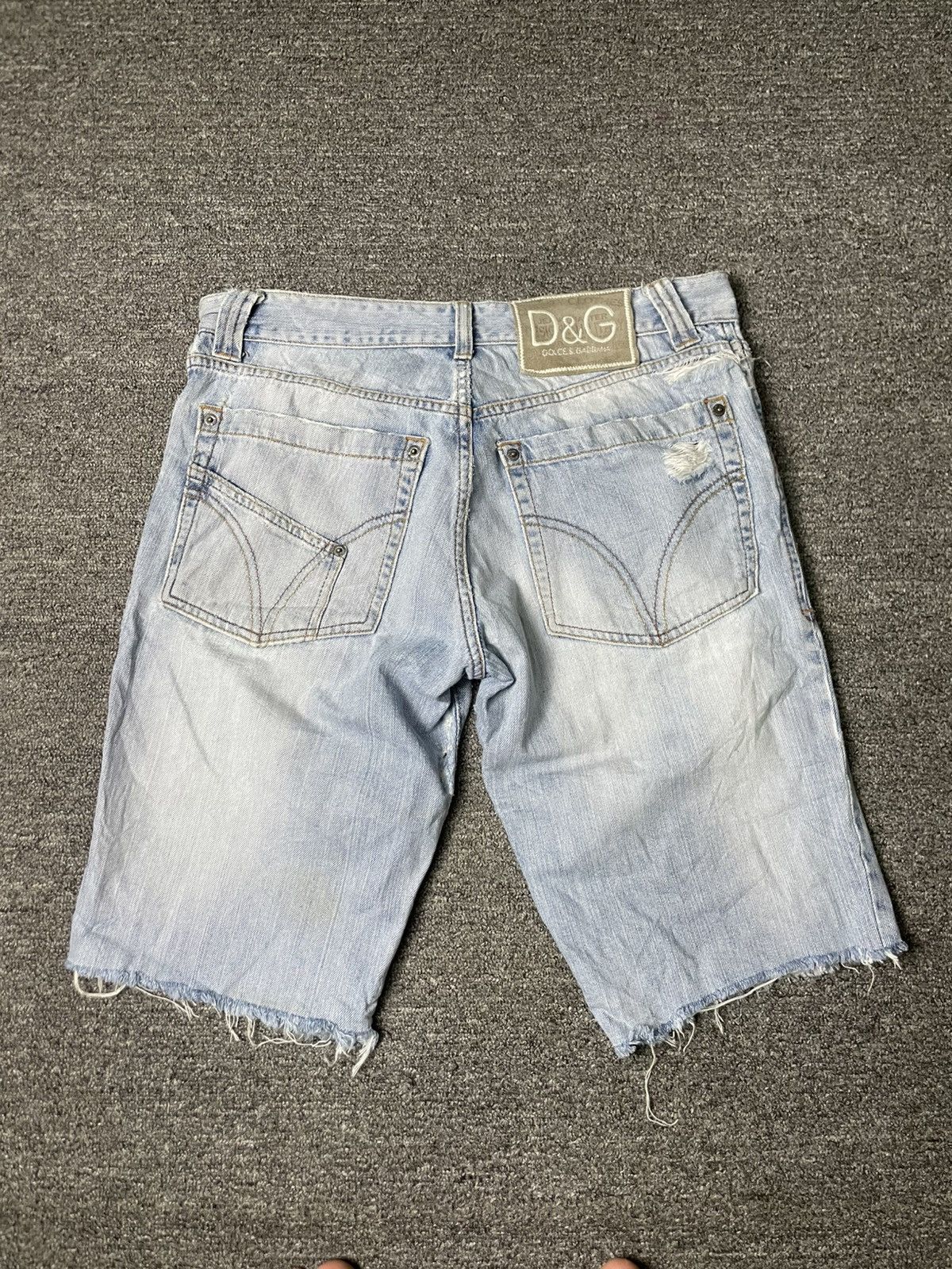 Dolce & Gabbana × Vintage Dolce & Gabanna Ripped Denim Jeans (76) Size US 33 - 13 Thumbnail