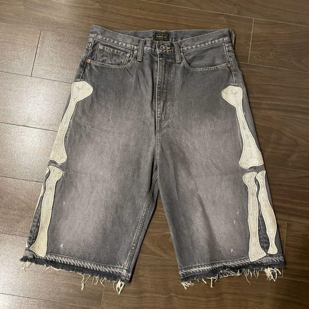 Kapital kapital 14oz Denim 5P Bone Shorts size32 Size US 32 / EU 48 - 1 Thumbnail