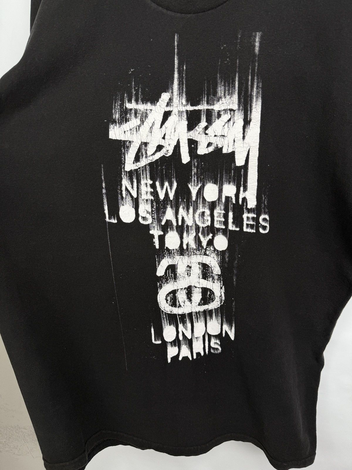 Stussy 🇺🇸 Y2K Stussy World Tour T-Shirt New York Los Angels Tokyo Size US XL / EU 56 / 4 - 4 Thumbnail