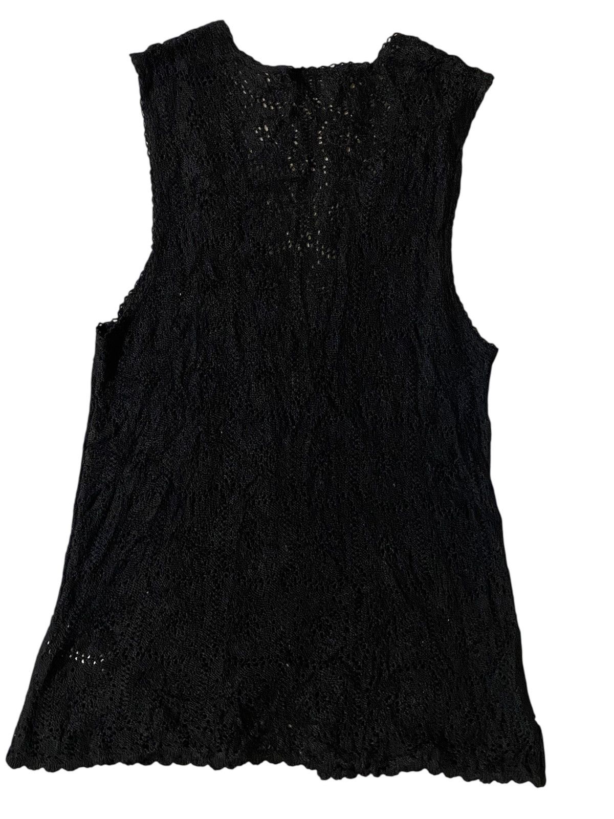Emporio Armani Vintage Emporio Armani Knitted Lace Size S / US 4 / IT 40 - 2 Thumbnail