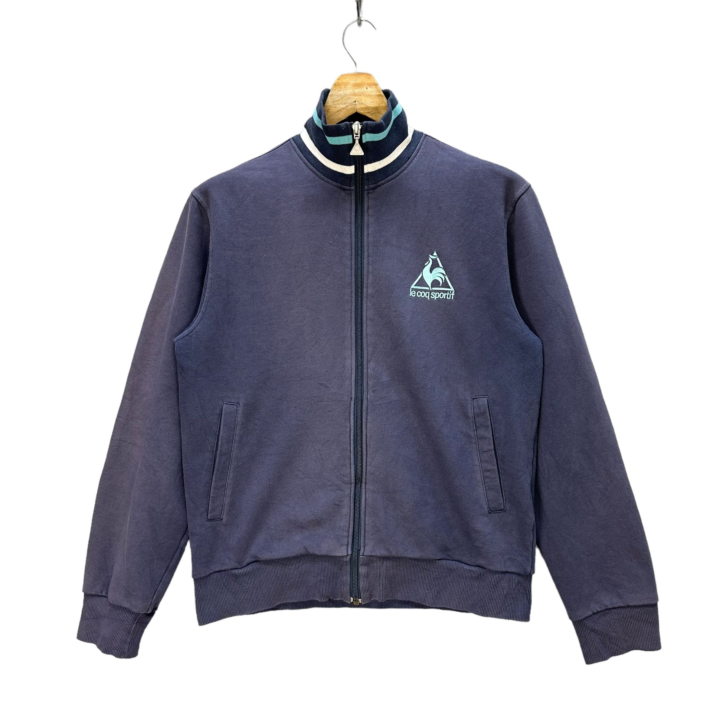 Le Coq Sportif Le Coq Sportif Embroidery Small Logo Zipper Sweater #A1-0007 Size US M / EU 48-50 / 2 - 1 Thumbnail