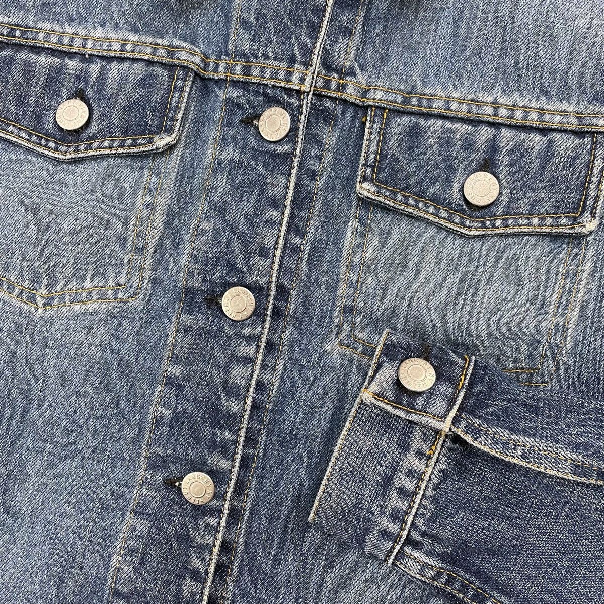 Helmut Lang 2002 Helmut Lang Jeans Washed Vintage Dark Denim Fade Jacket Size M / US 6-8 / IT 42-44 - 3 Thumbnail