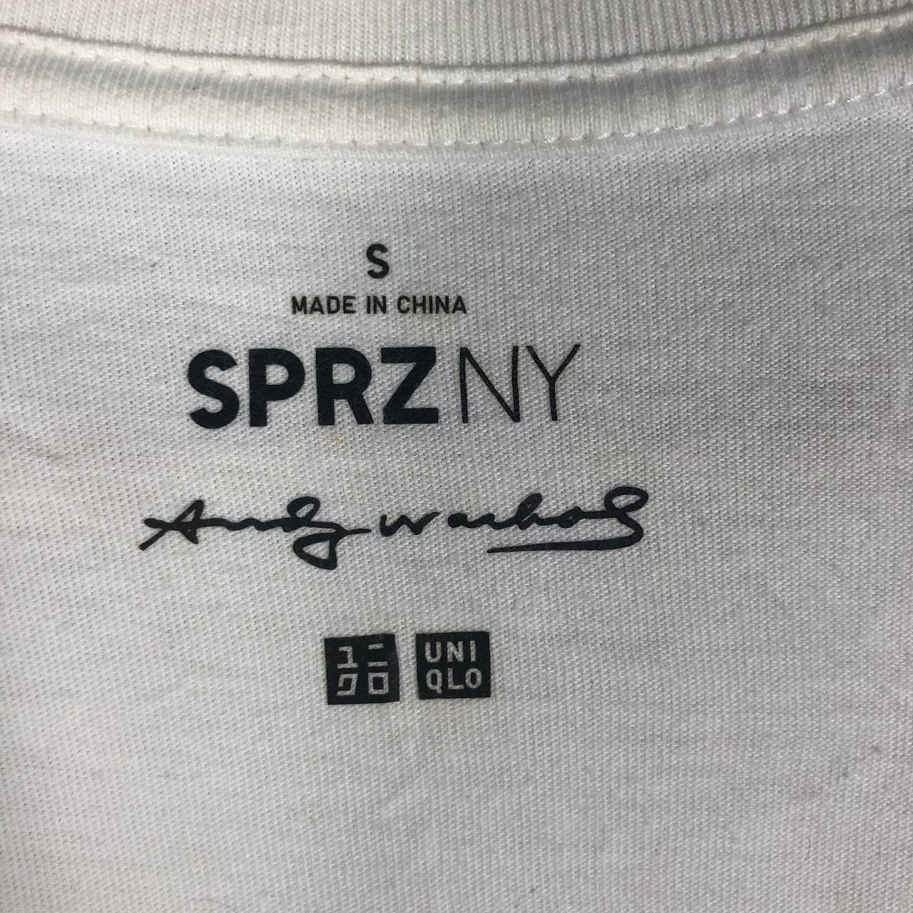 Andy Warhol × Vintage Vintage Andy Warhol SPRZ NY uniqlo T-shirt Size US S / EU 44-46 / 1 - 6 Thumbnail