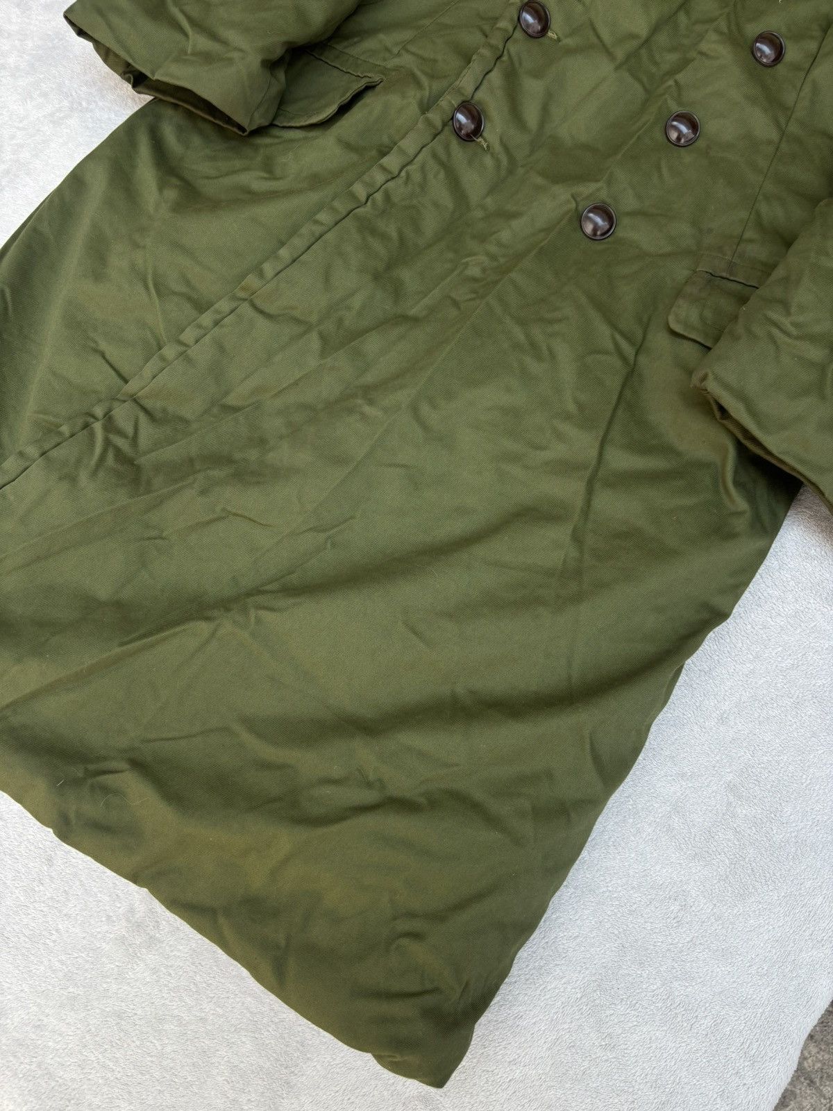 Vintage 1960s Vintage Chinese PLA Jundayi Military Overcoat Size US M / EU 48-50 / 2 - 11 Thumbnail