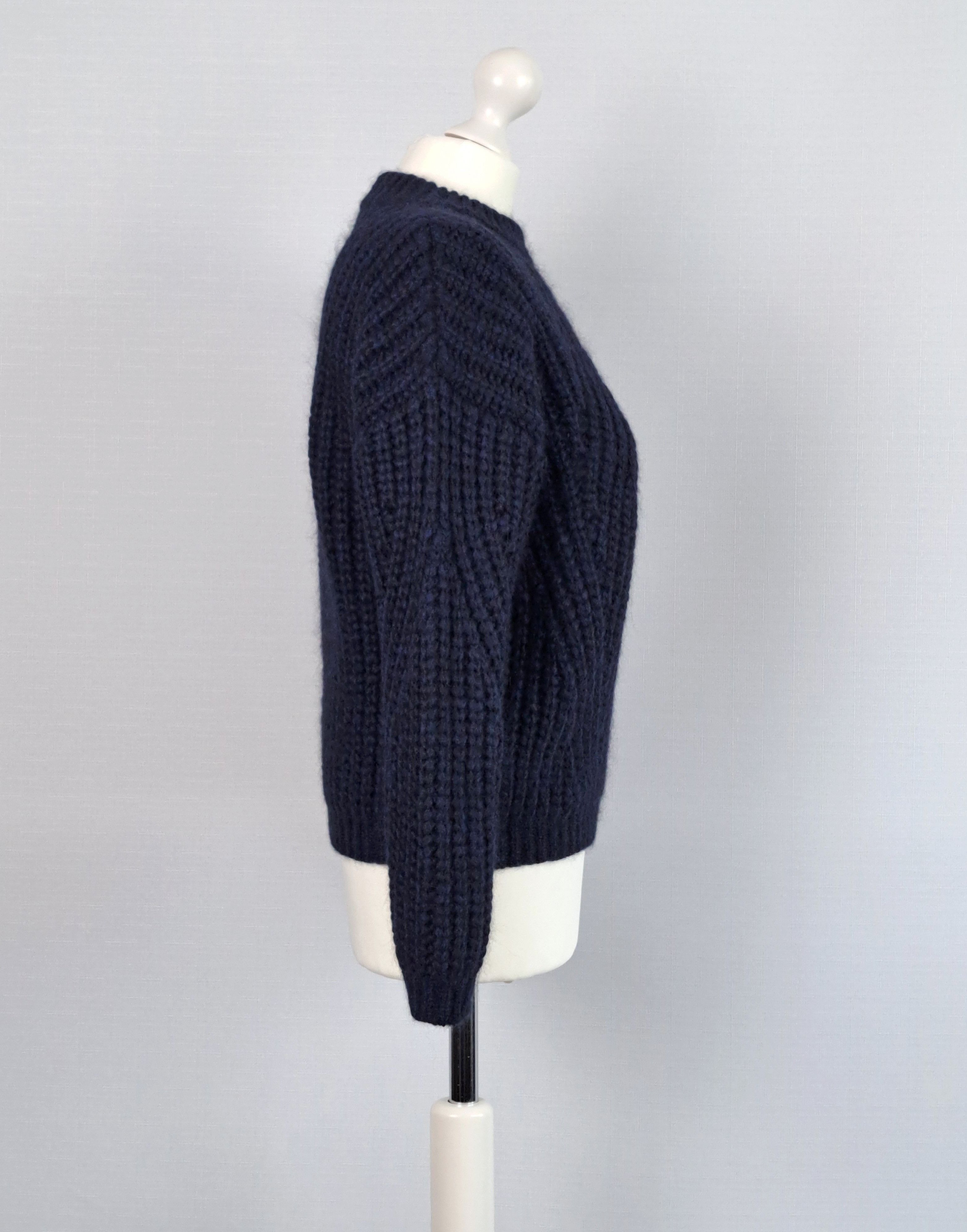 Peserico PESERICO crop alpaca/wool blend sweater. Size 40IT Size XS / US 0-2 / IT 36-38 - 2 Thumbnail