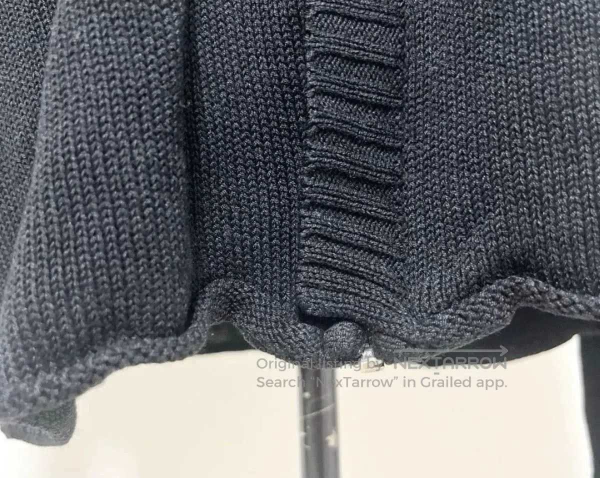 Yohji Yamamoto Y's Yohji Yamamoto Black Turtleneck Knit Cardigan. Size US XXS / EU 40 - 4 Thumbnail
