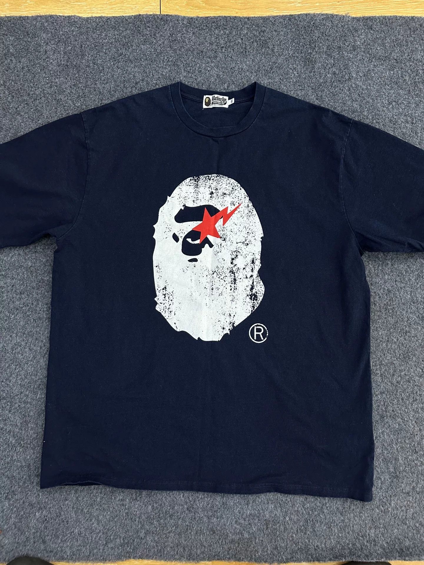 Bape Bape Ta Multi Shark T-Shirt Casual Size US XXL / EU 58 / 5 - 1 Thumbnail