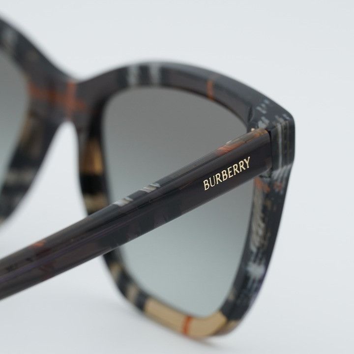 Burberry BE4470 420211 Sunglasses Brown/Check Sand Cat Eye Frame Burberry BE4470F 420211 Sunglasses Women main image 2
