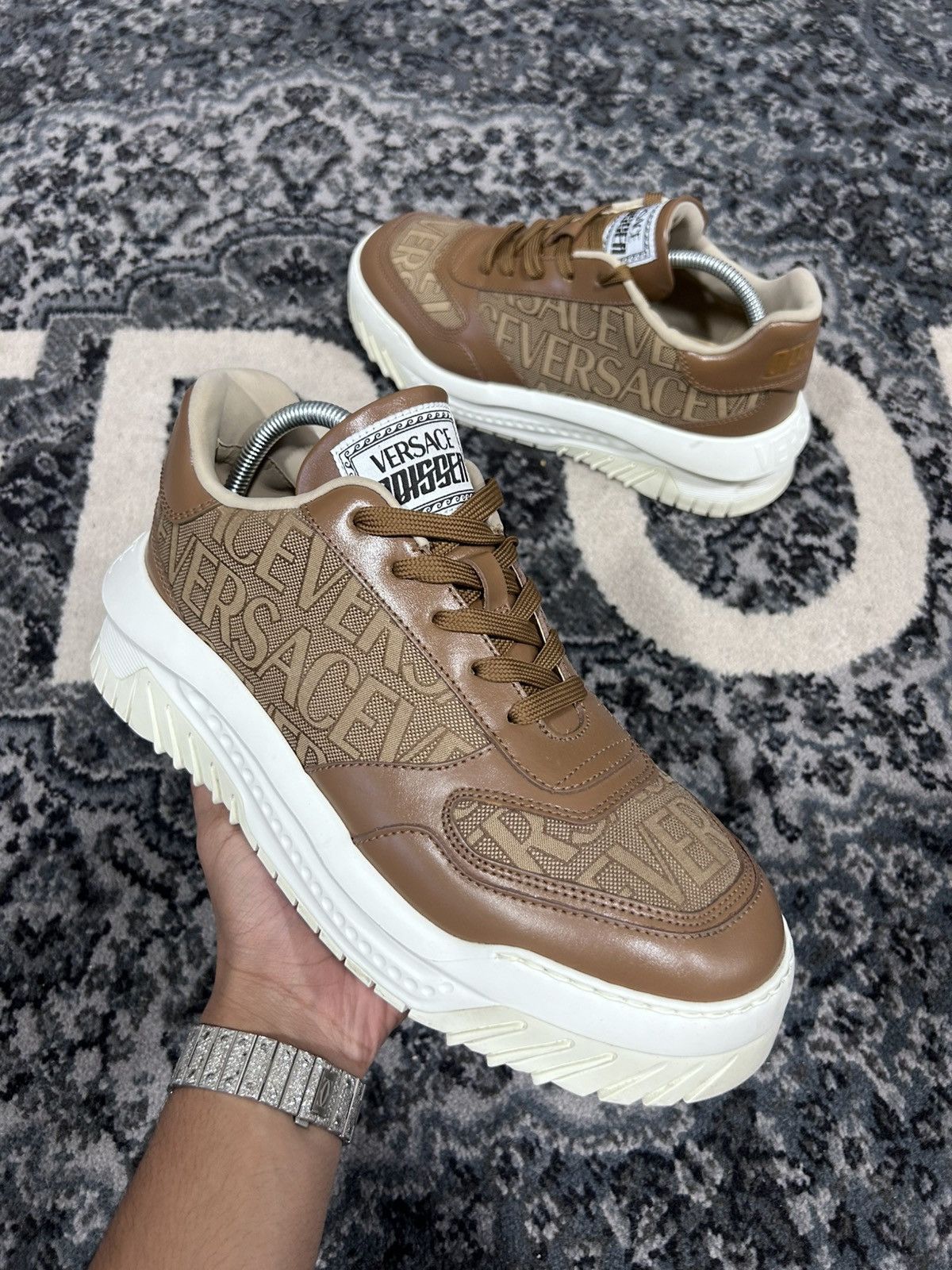 Versace Sneakers Size 10.5US/43.5EU