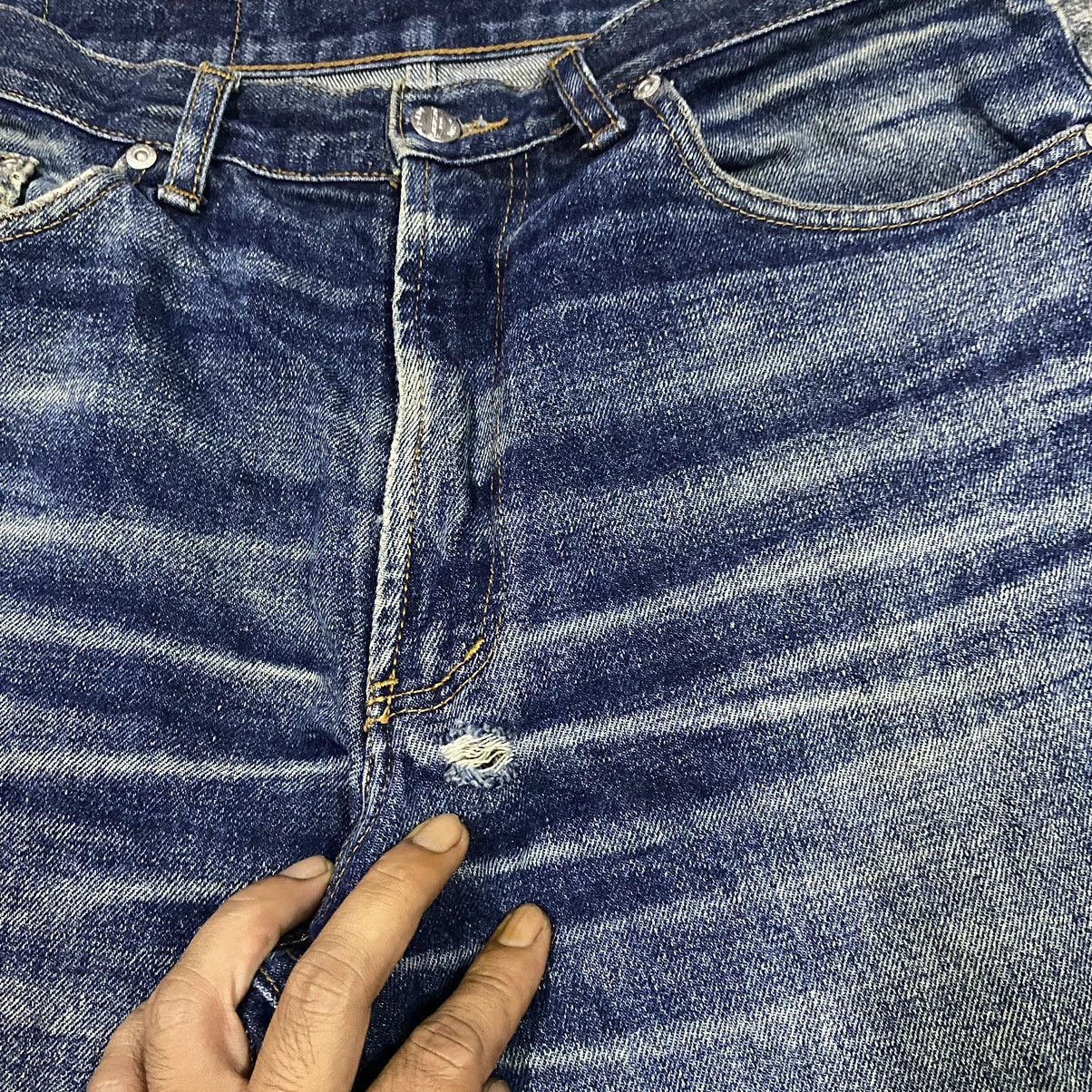 Japanese Brand Vintage New Caro Faded Denim Jeans Size US 32 / EU 48 - 5 Thumbnail