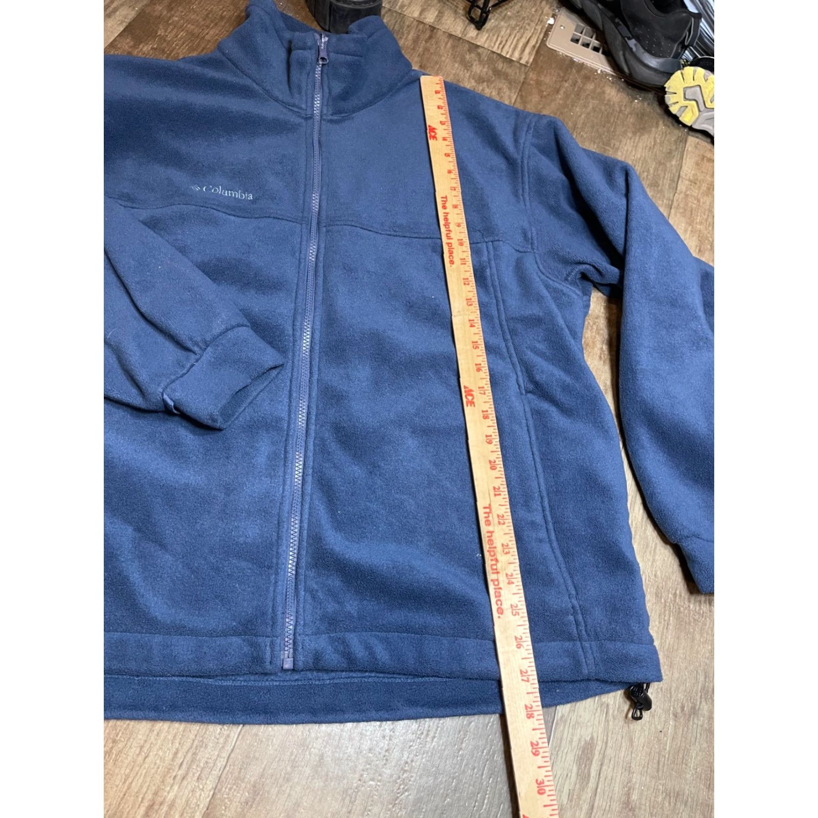 Vintage Columbia Jacket Mens Long Sleeve Blue Full Zip Large L Size US L / EU 52-54 / 3 - 2 Thumbnail