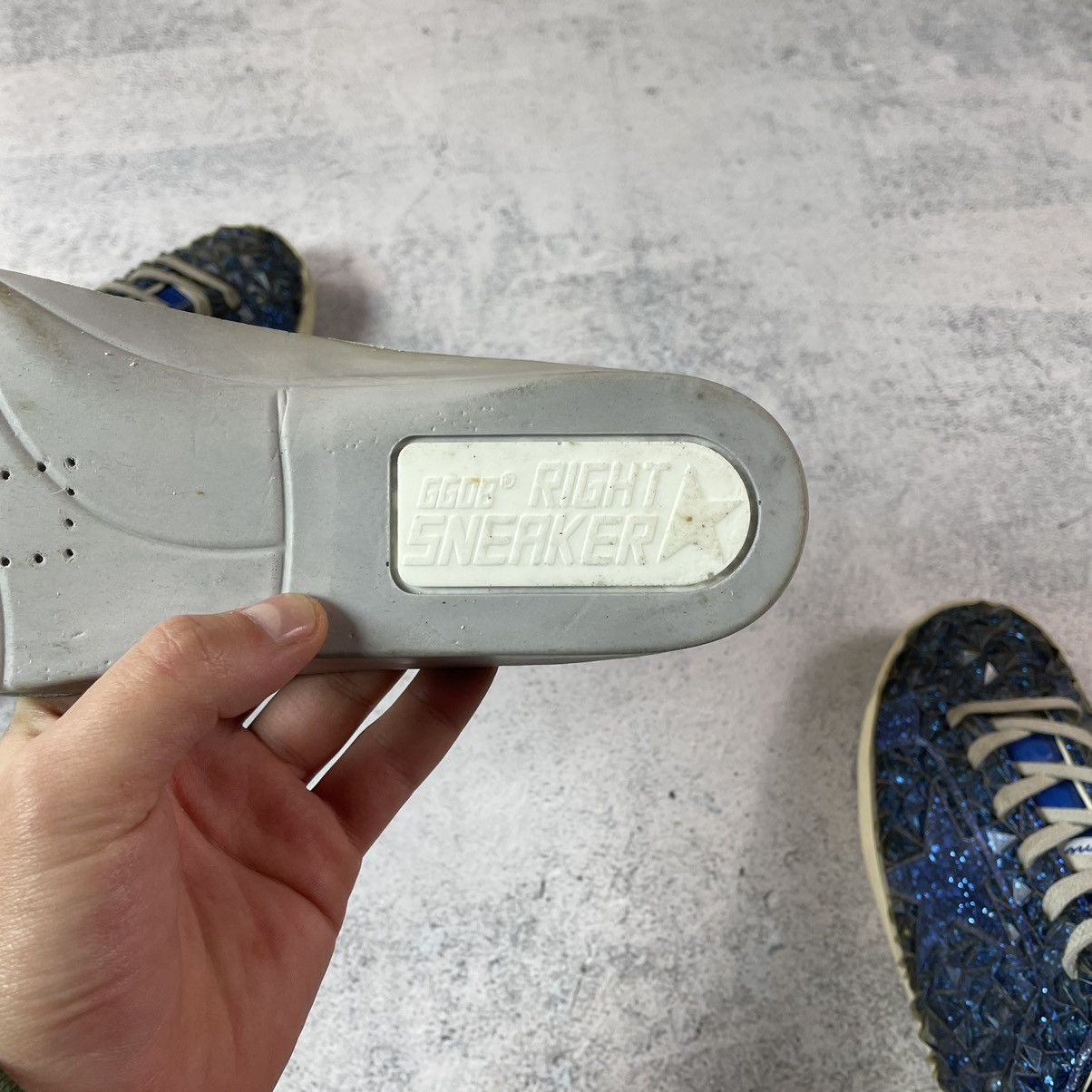 Golden Goose GOLDEN GOOSE SUPERSTAR 3D Crystal effect Glitter Sneakers Size US 9 / IT 39 - 19 Thumbnail