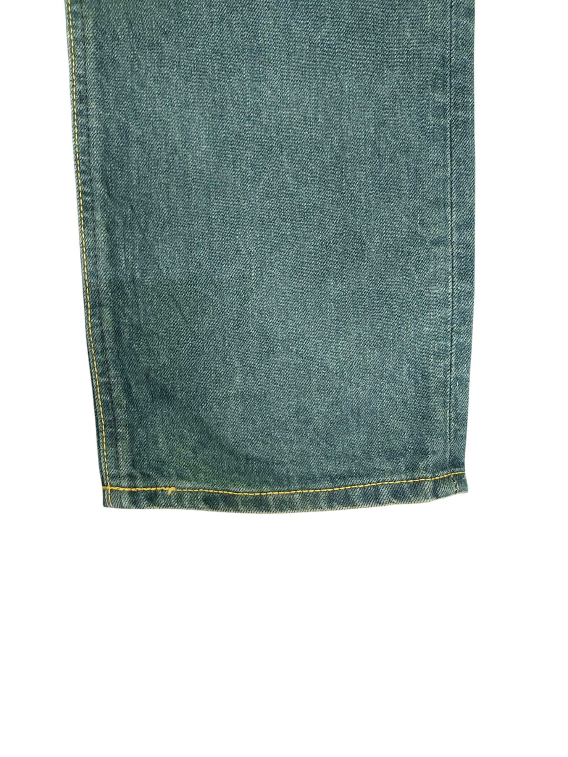 Undercover Lee X Men Melrose Japan Clawmark Faded Denim Jeans Size US 36 / EU 52 - 5 Thumbnail