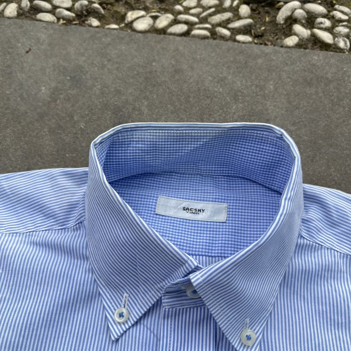 Yohji Yamamoto NEED GONE🔥2000s SACSNY YACCO short sleeve shirt Size US M / EU 48-50 / 2 - 4 Thumbnail