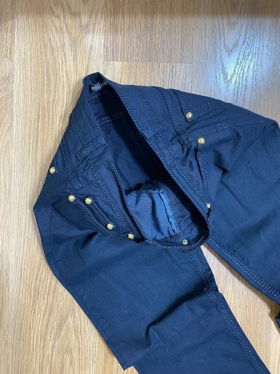 Japanese Brand × Vintage Vintage 00s Roberto Cavalli style leopard pants trousers Size 27" / US 4 / IT 40 - 7 Thumbnail