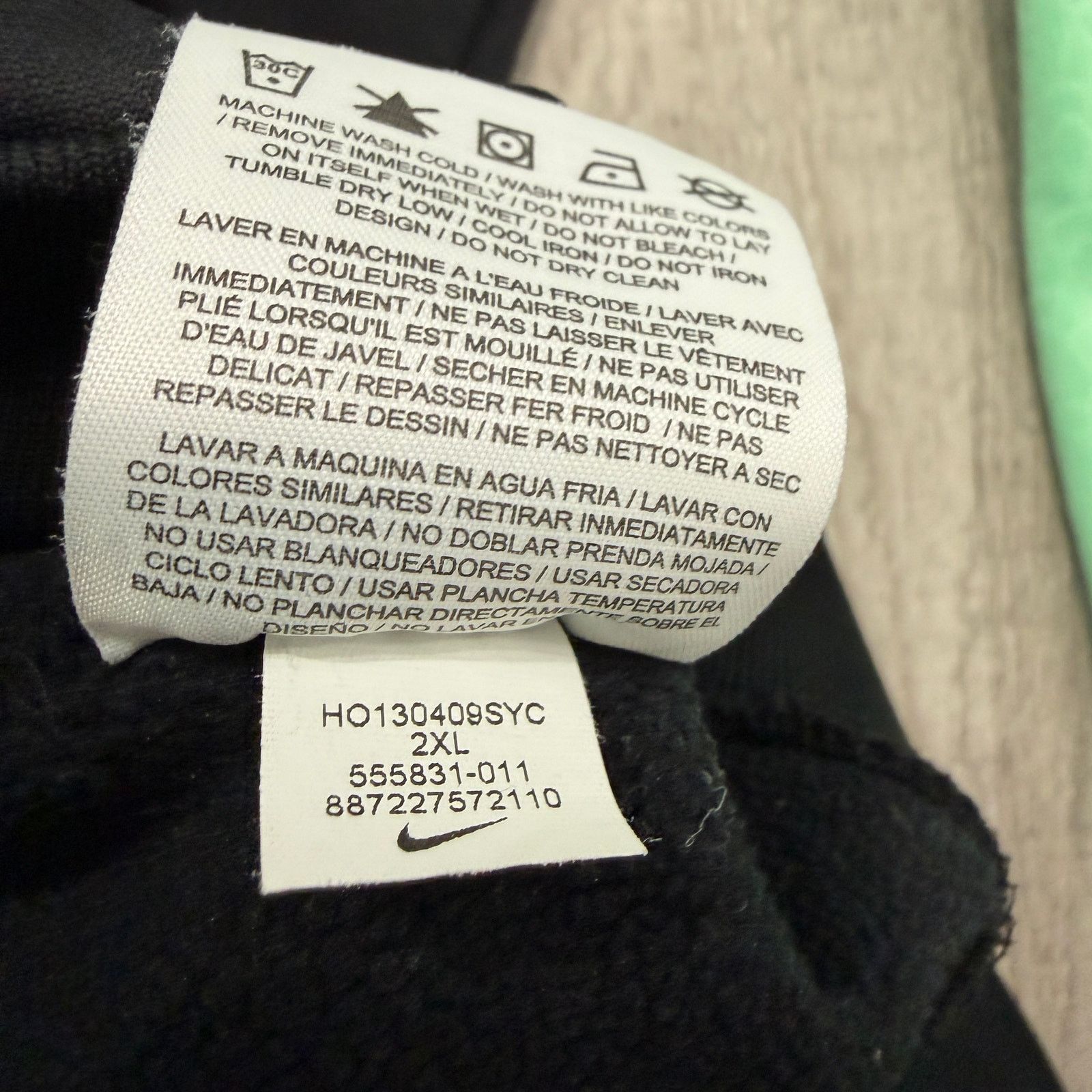 Nike Nike Kobe Bryant Mamba Hoodie Mens 2XL Black Teal Full Zip Size US XXL / EU 58 / 5 - 6 Thumbnail