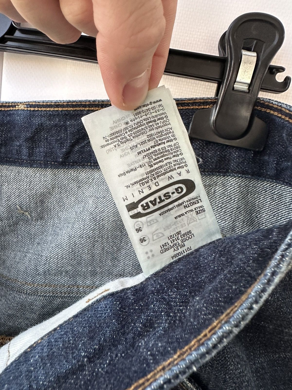 G-Star Vintage G-Star Raw denim banana jeans size 36/36 rare brown Size US 36 / EU 52 - 6 Thumbnail