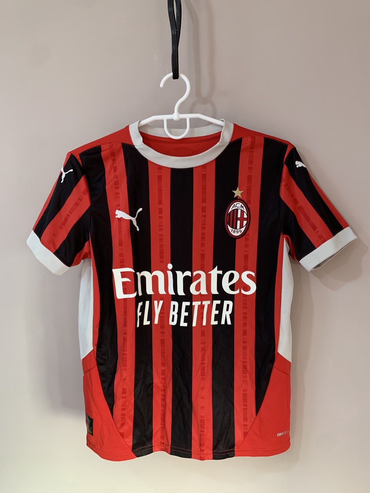 Puma AC Milan Home Football Shirt Puma Soccer Jersey Size XXS Size US XXS / EU 40 - 1 Thumbnail