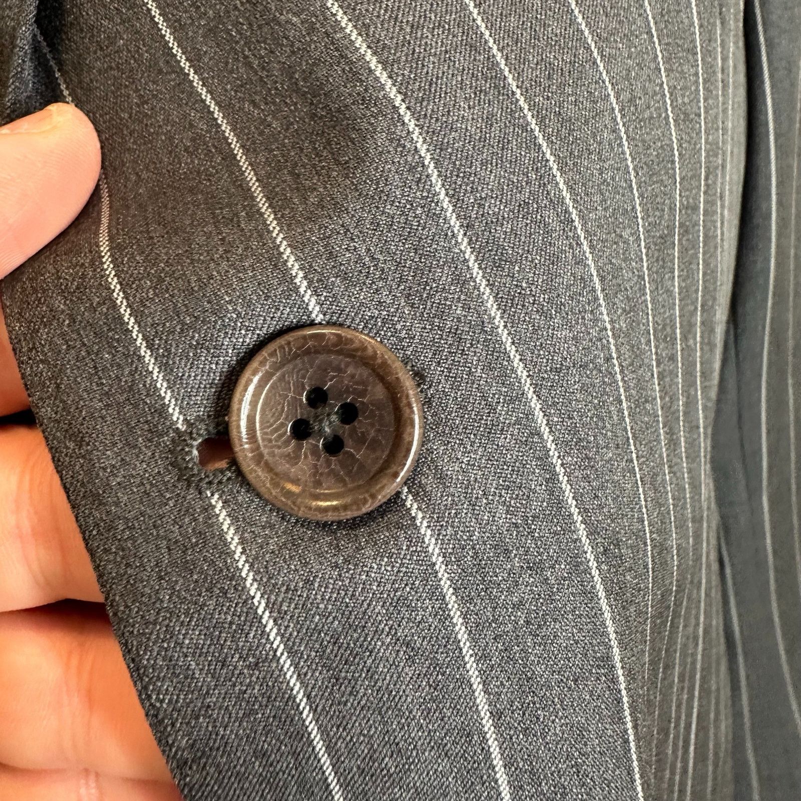 Brooks Brothers Brooks Brothers Regent Fit Wool Pinstripe 1818 Suit Blazer Size 40L - 12 Thumbnail