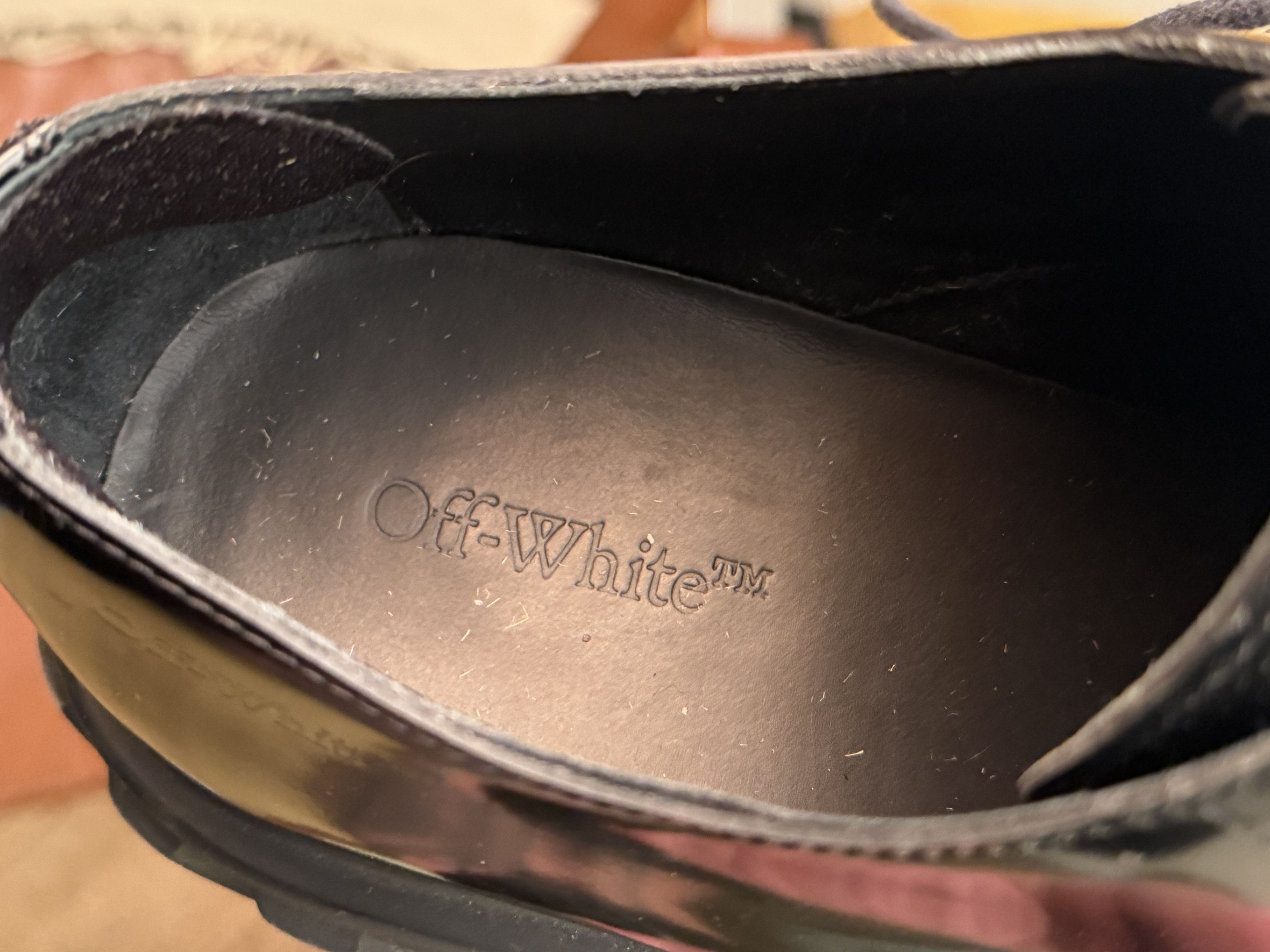 Off-White Off-White Exploration Derby Patent Leather Size US 11.5 / EU 44-45 - 8 Thumbnail