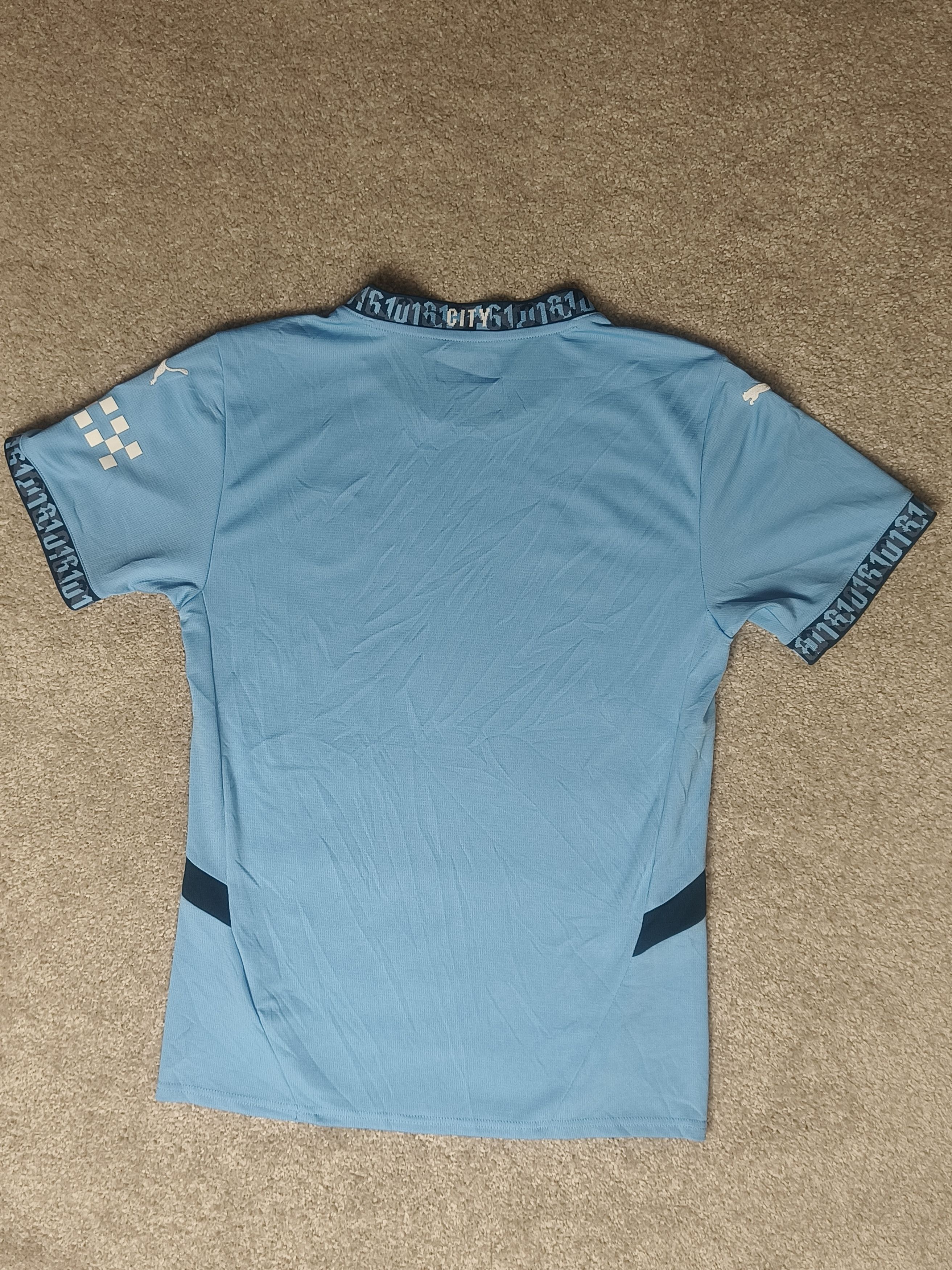 Puma Manchester City 2024/25 Home Player's Edition Jersey Shirt Size US S / EU 44-46 / 1 - 5 Thumbnail