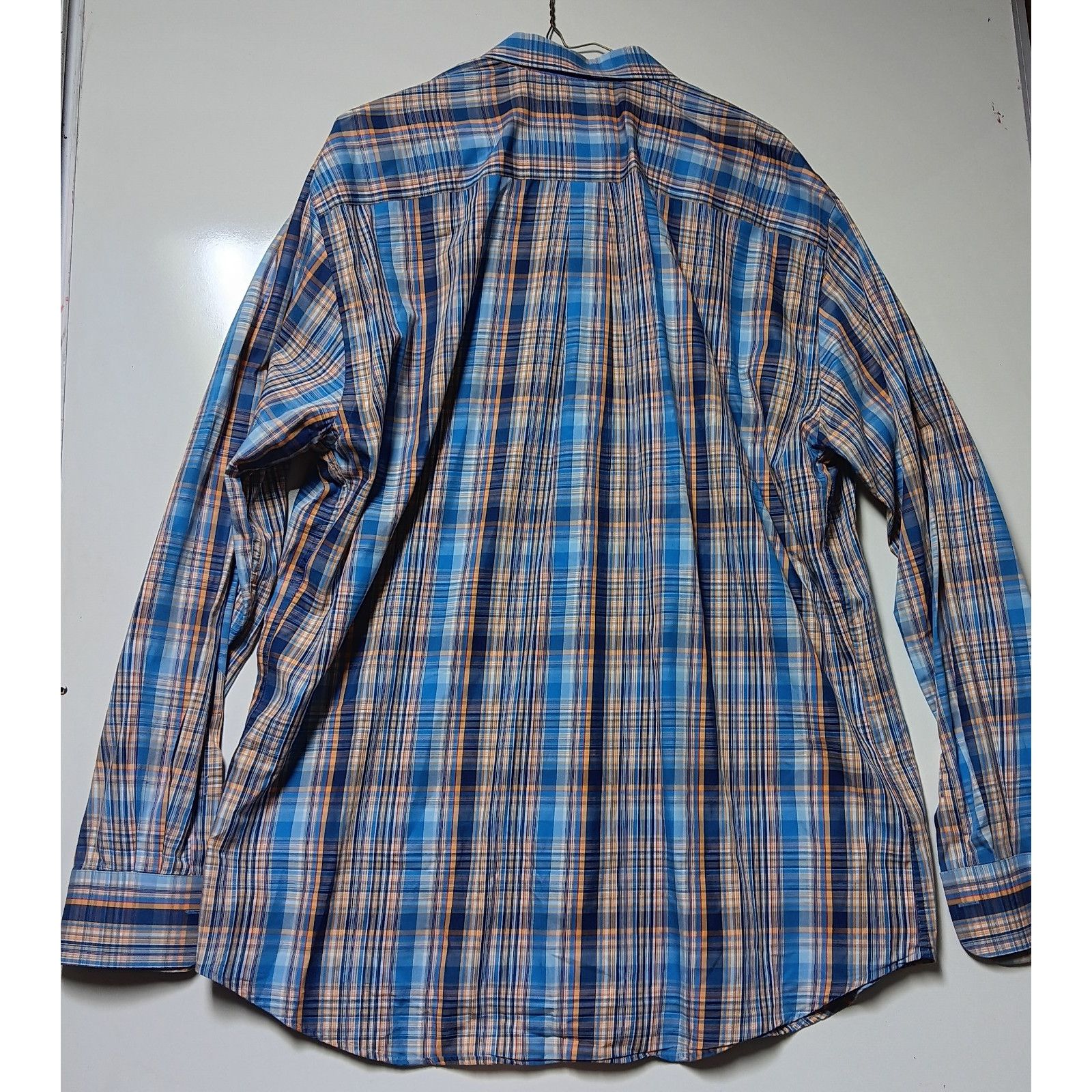 Peter Millar Peter Millar Mens Button Down Shirt XL Plaid Classic Fit Size US XL / EU 56 / 4 - 2 Thumbnail