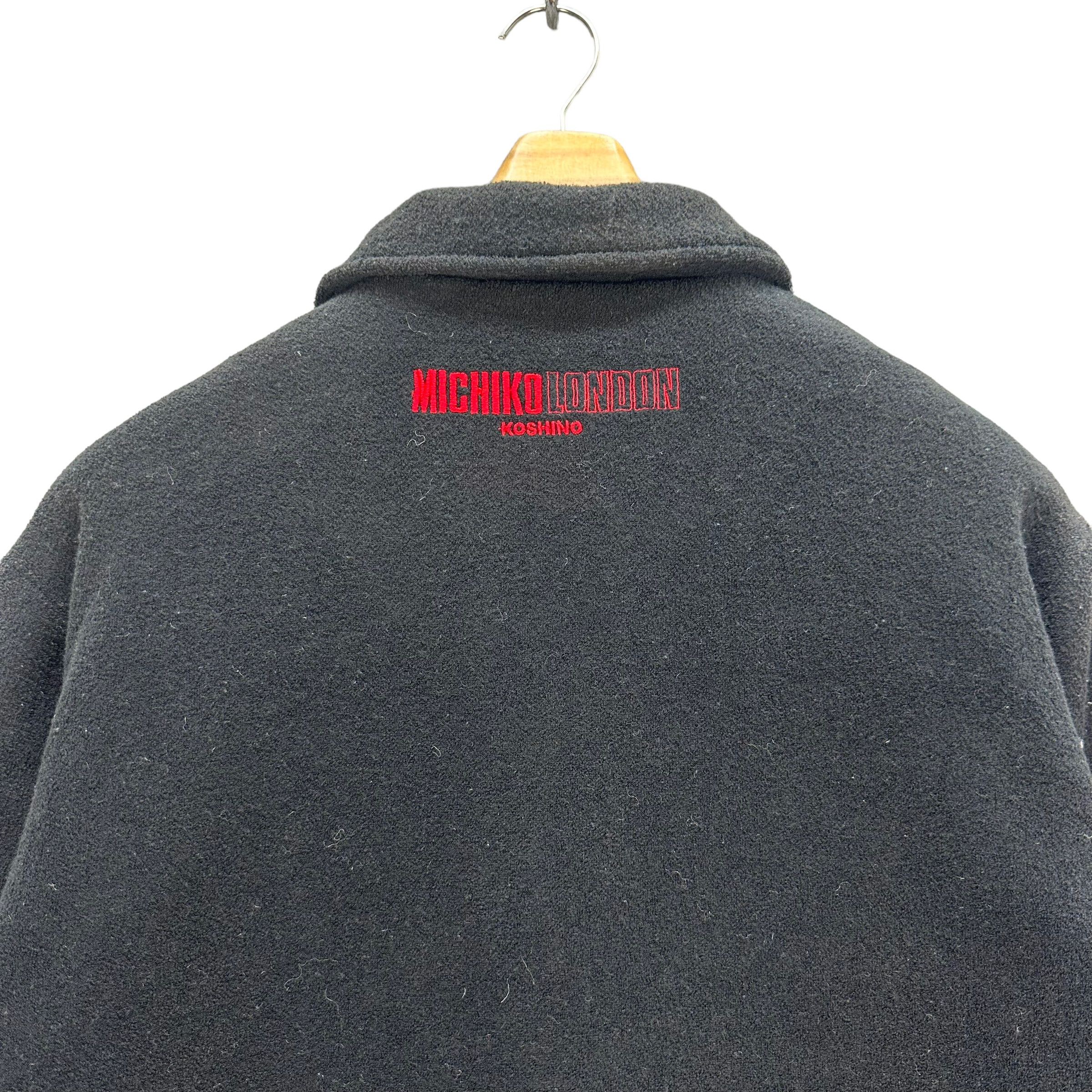 MICHIKO KOSHINO LONDON FLEECE JACKET #7435-146