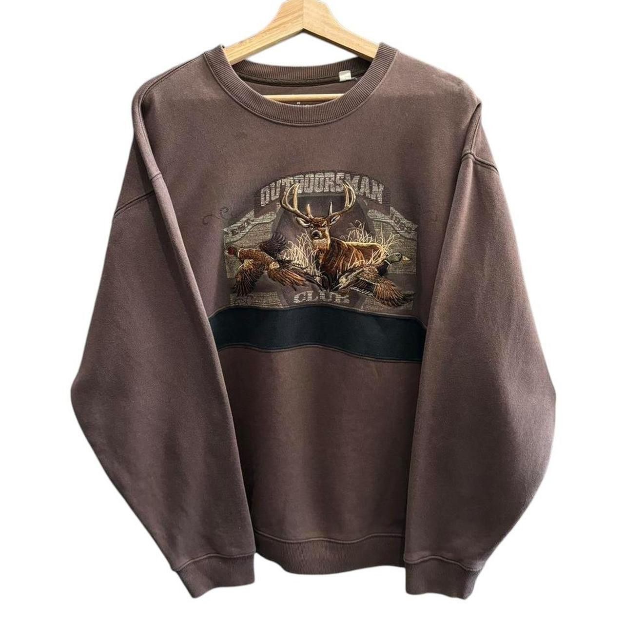 Vintage Vintage Outdoorsman sweatshirt size: M Size US M / EU 48-50 / 2 - 1 Thumbnail