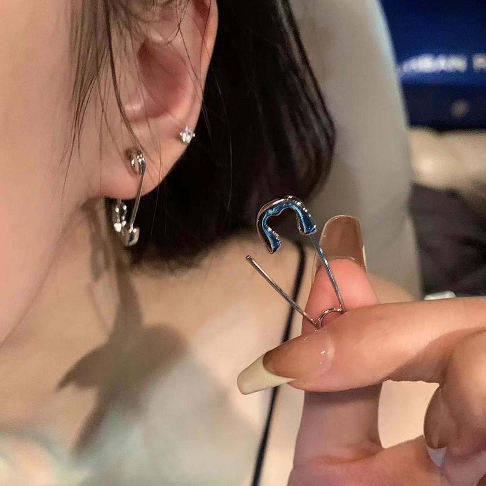 Other Safety Pin Style Earrings Size ONE SIZE - 3 Thumbnail