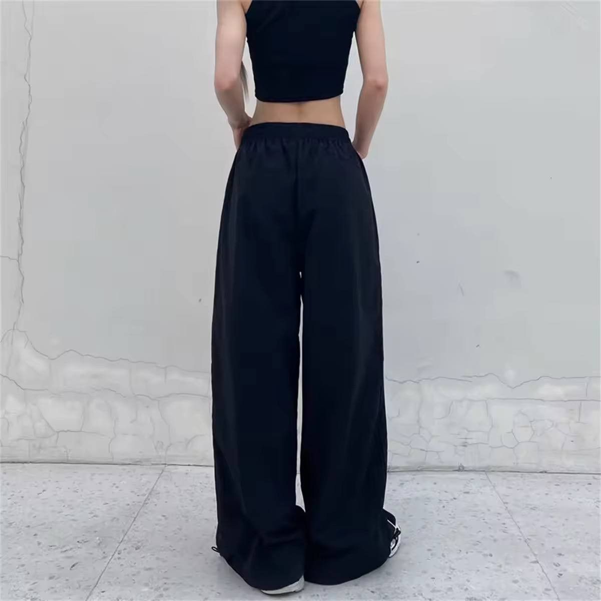 Japanese Brand × Vintage baggy, high-waisted casual pants. Size 32" / US 10 / IT 46 - 5 Thumbnail