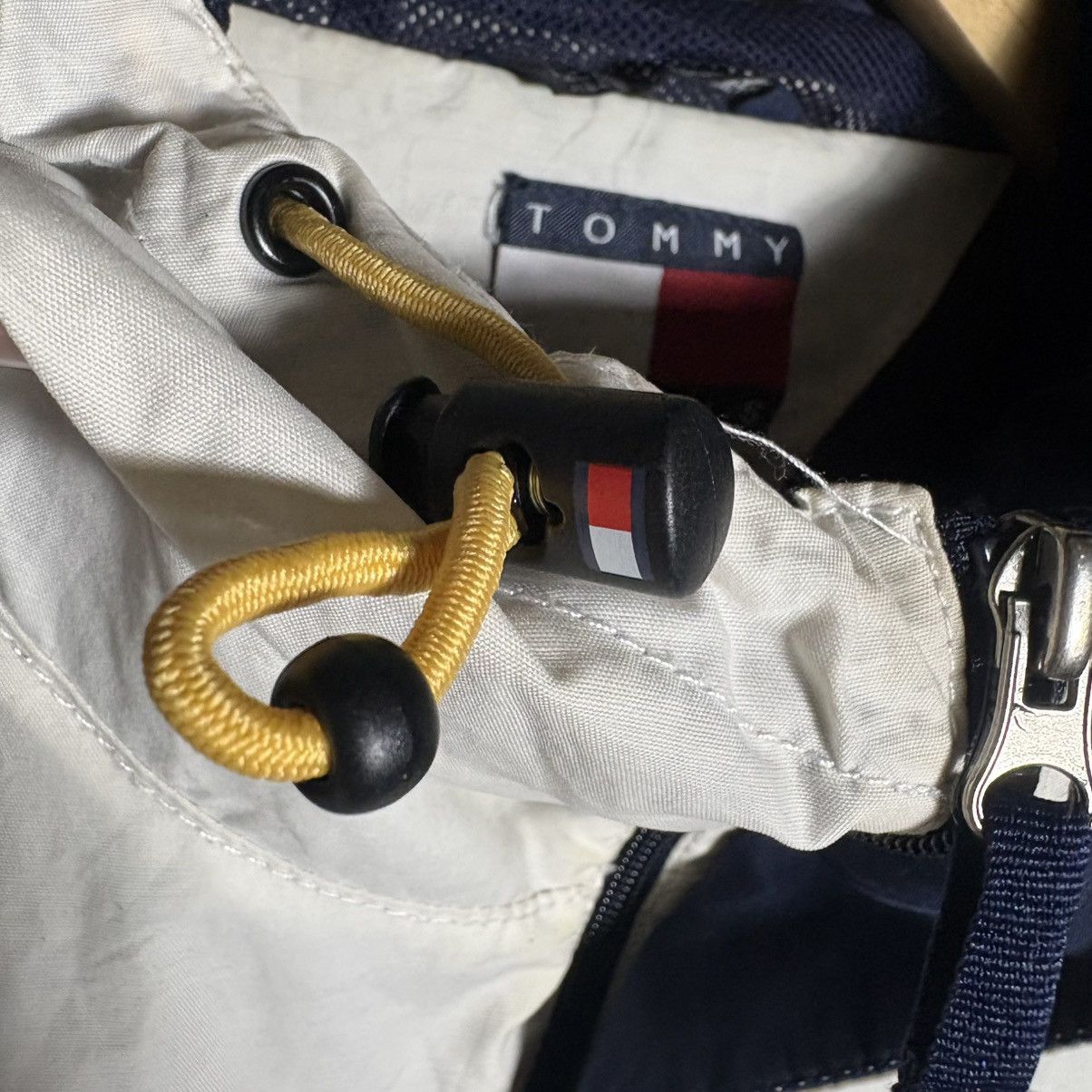 Tommy Hilfiger × Vintage Vintage 90s Tommy Hilfiger Sport Half Zip Hoodie Jacket Size US L / EU 52-54 / 3 - 7 Thumbnail