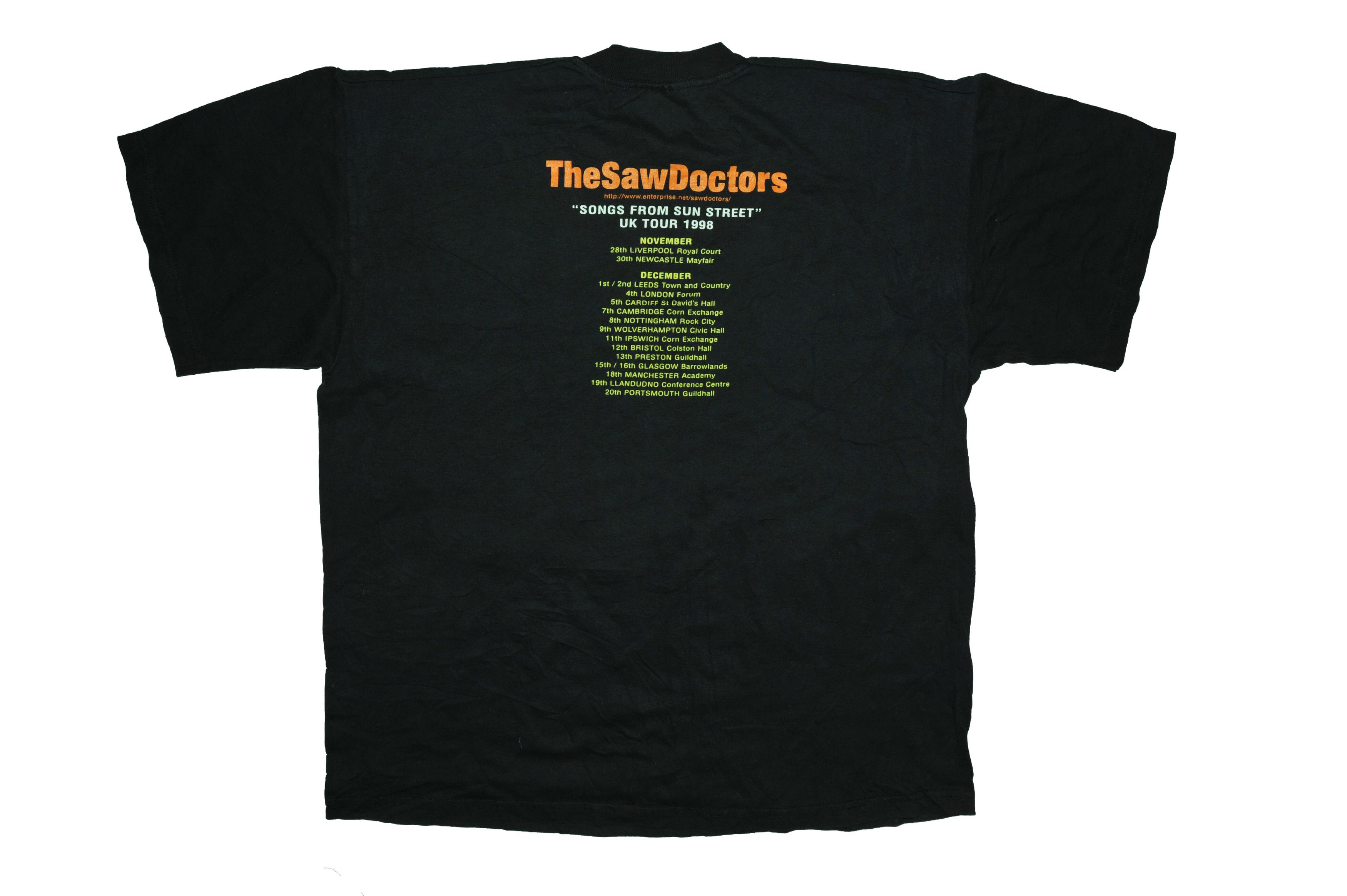 Vintage Vintage The Saw Doctors Songs from Sun Street T-shirt Size US XL / EU 56 / 4 - 2 Thumbnail