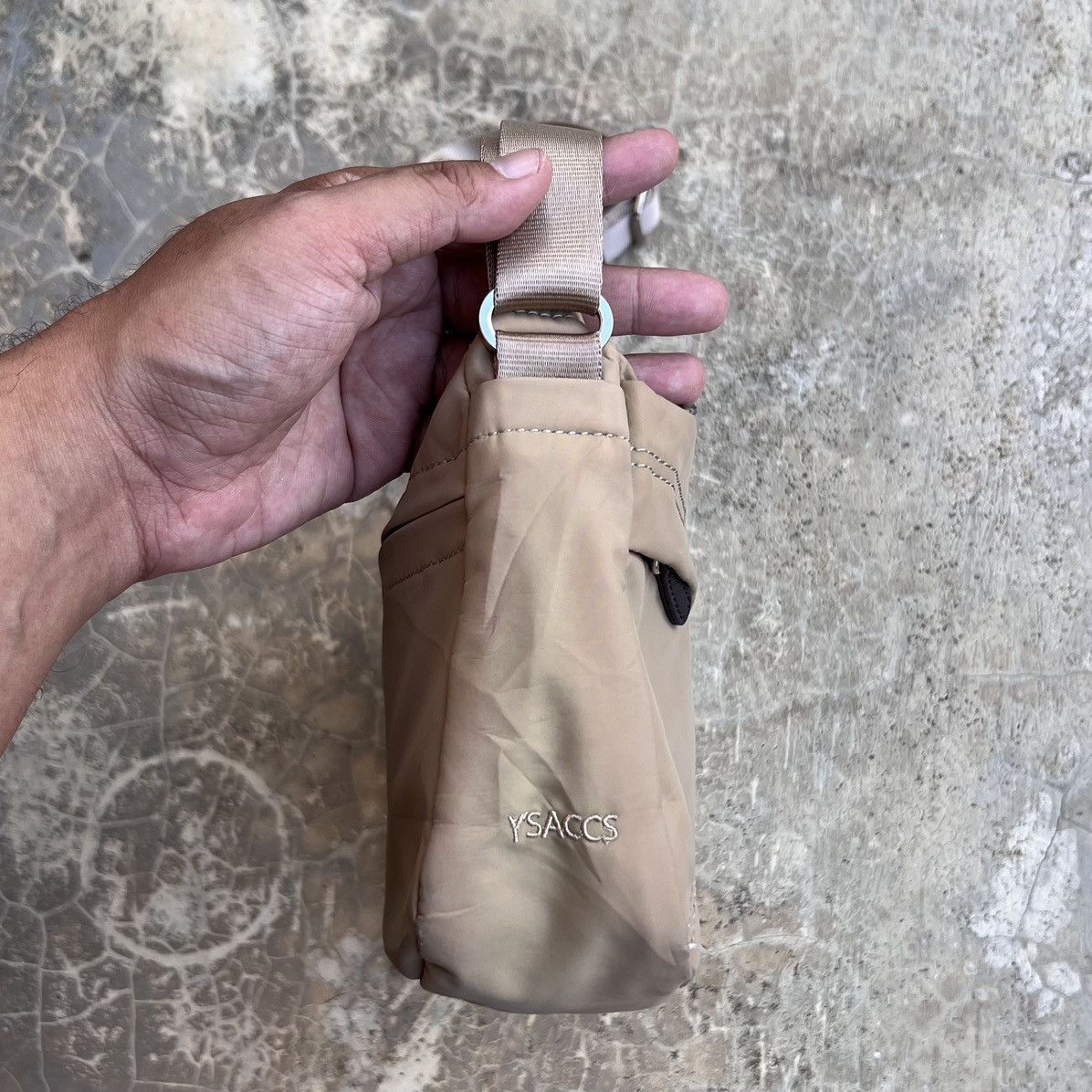 Yohji Yamamoto Y’saccs Yohji Yamamoto Taffeta Shoulder Bag Size ONE SIZE - 3 Thumbnail