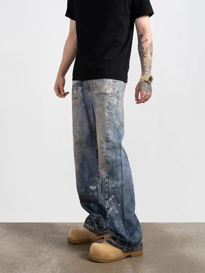Designer × Japanese Brand Vintage Hip Hop Street Loose Casual Pants Size US 32 / EU 48 - 1 Thumbnail